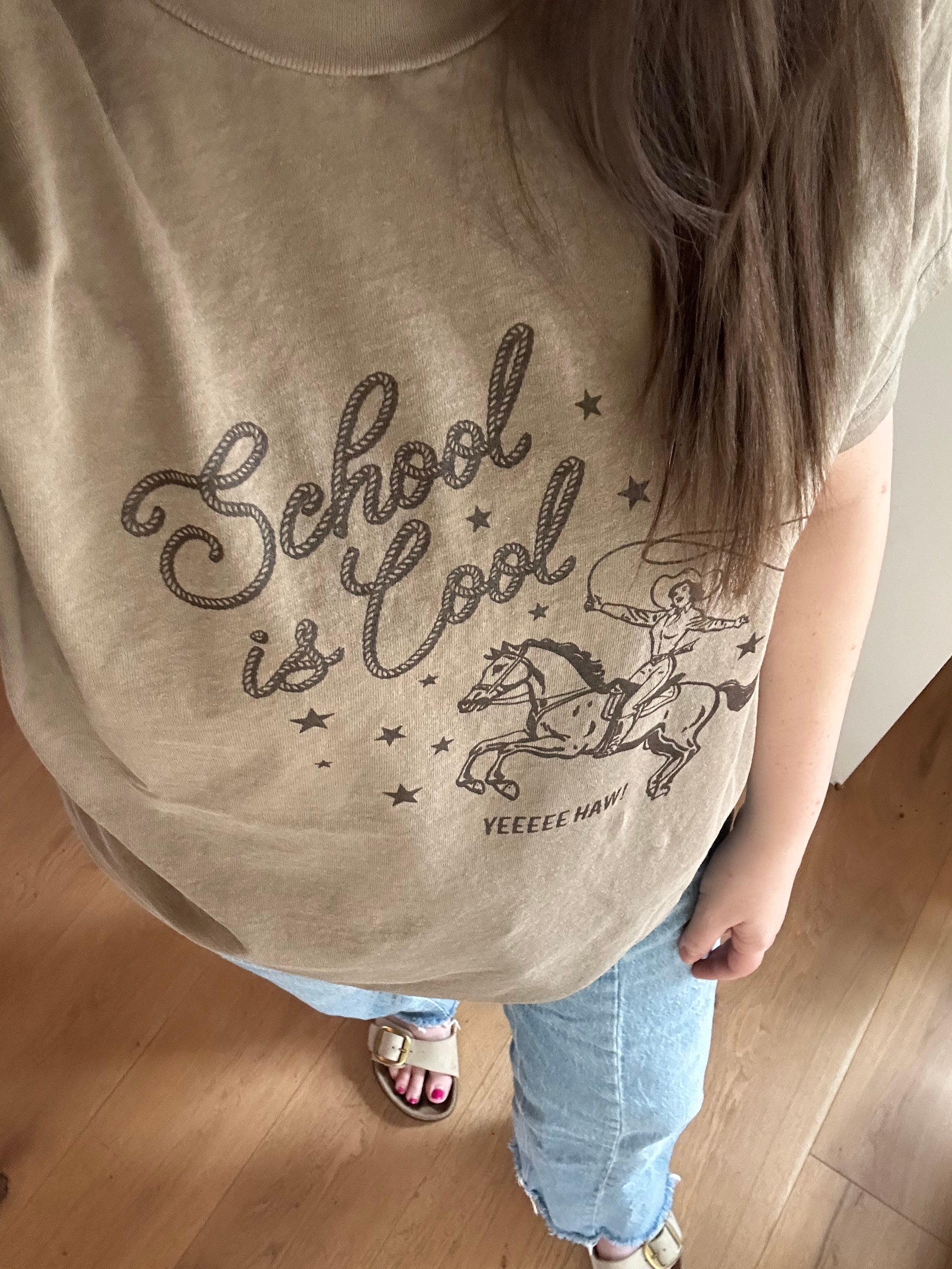 Cowgirl School is Cool Tee