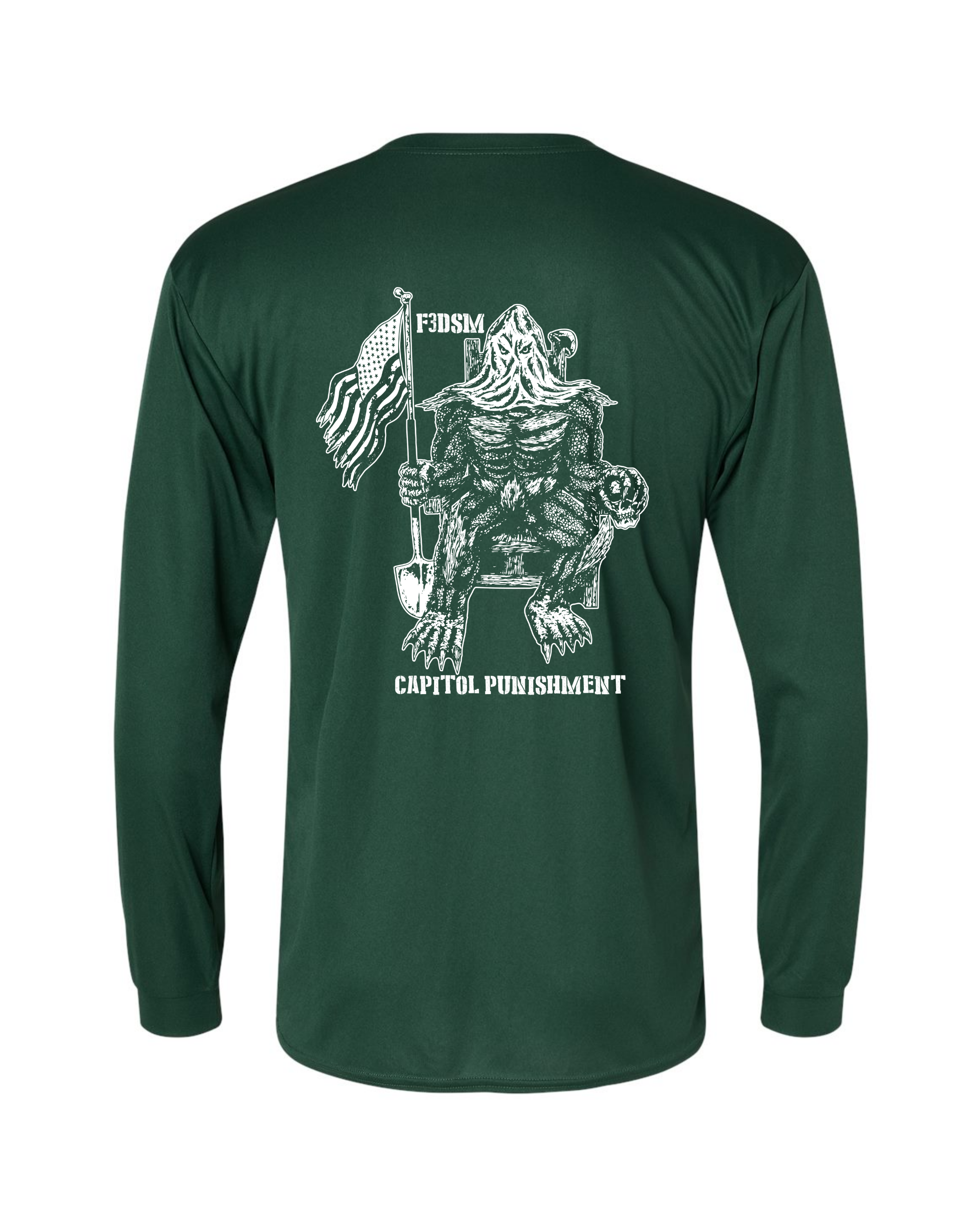 F3 DSM Capitol Punishment Performance Long Sleeved Tee