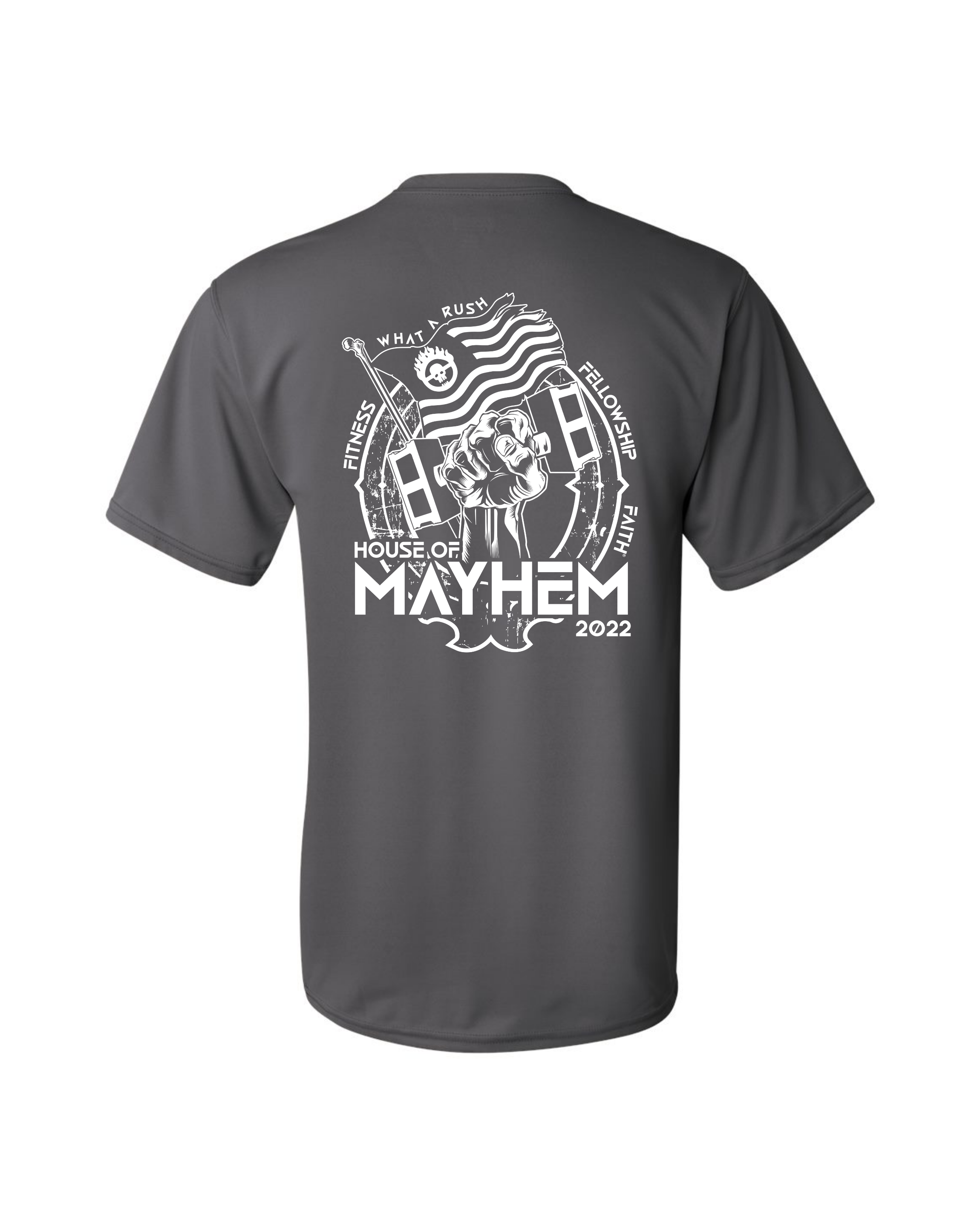 F3 DSM House of Mayhem Performance Tee