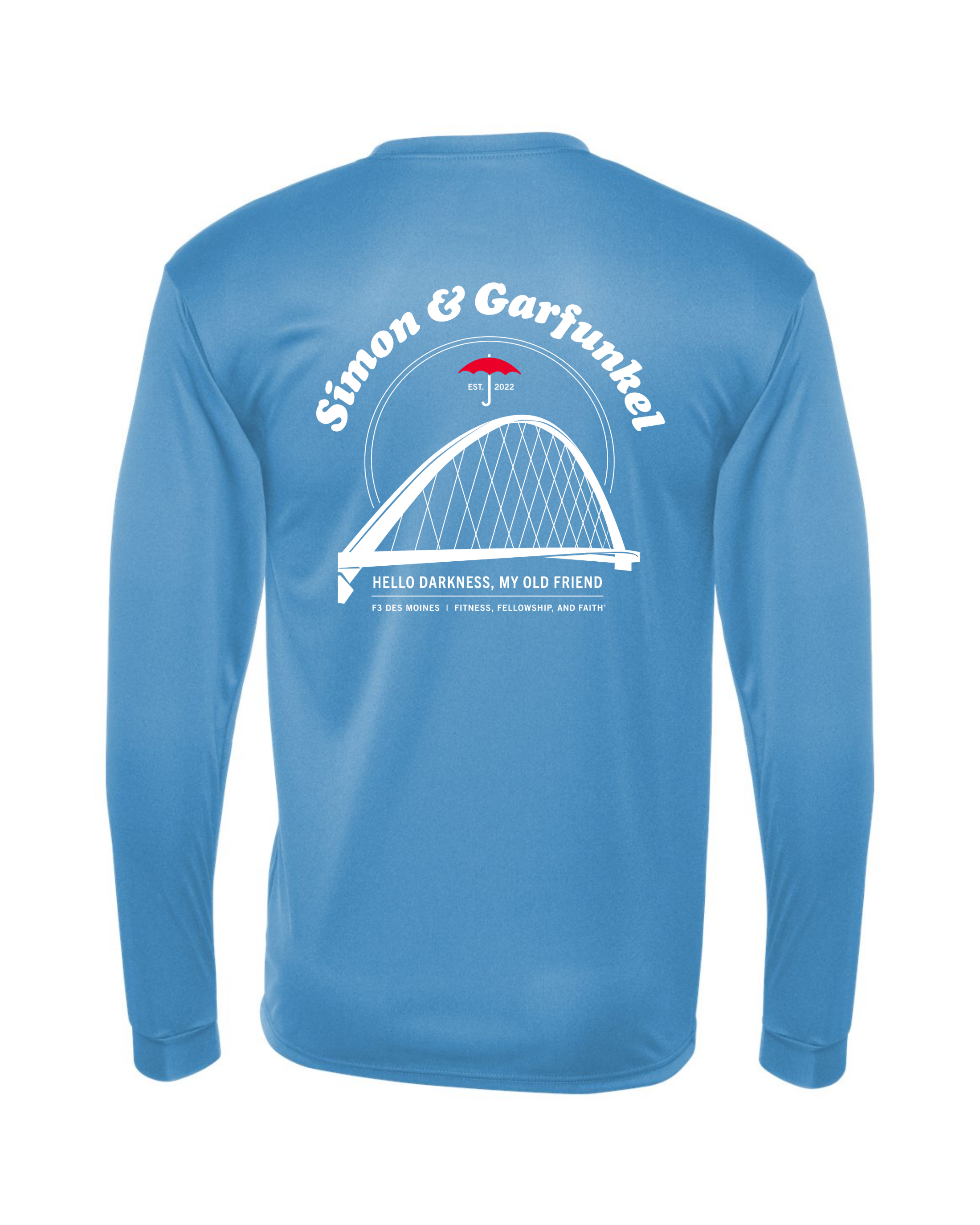 F3 DSM Simon & Garfunkel Performance Long Sleeved Tee