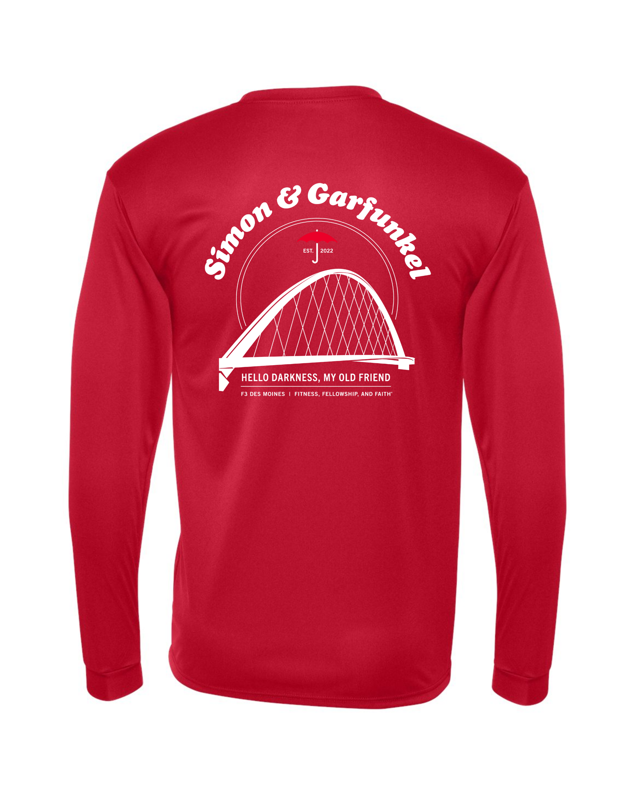F3 DSM Simon & Garfunkel Performance Long Sleeved Tee