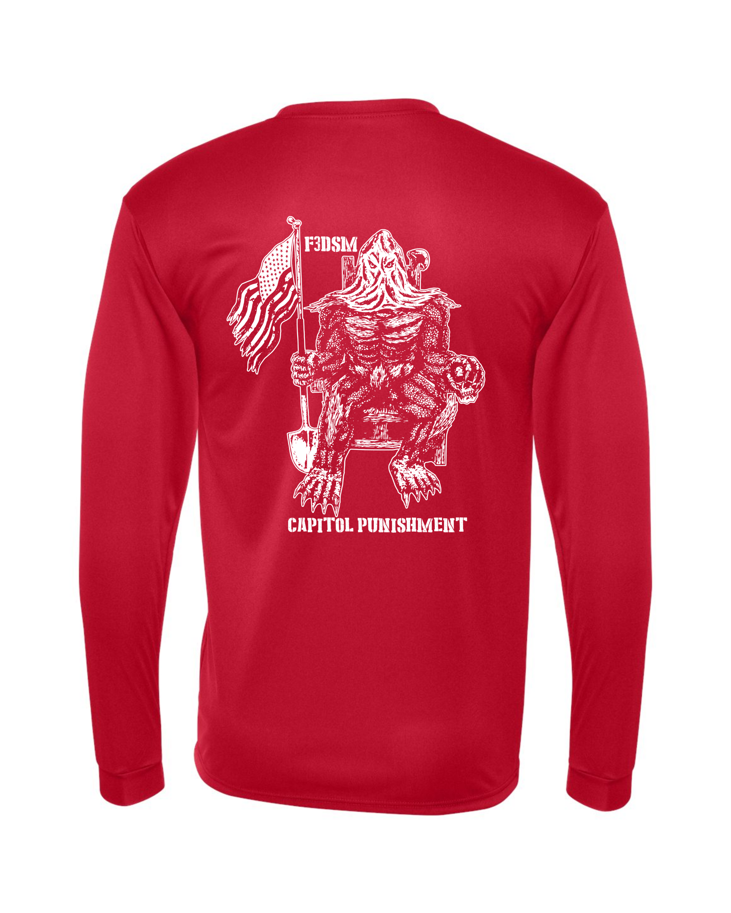 F3 DSM Capitol Punishment Performance Long Sleeved Tee