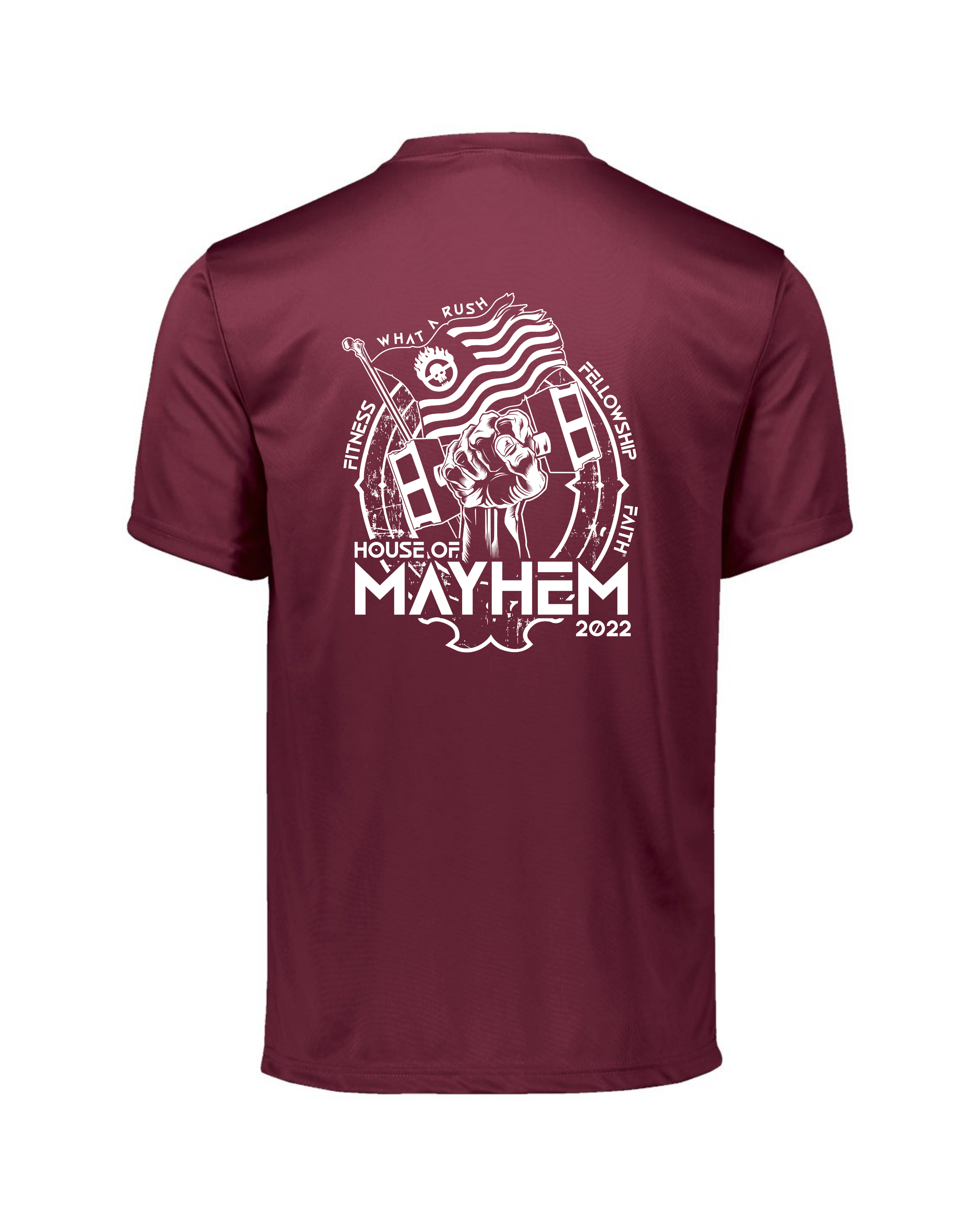 F3 DSM House of Mayhem Performance Tee