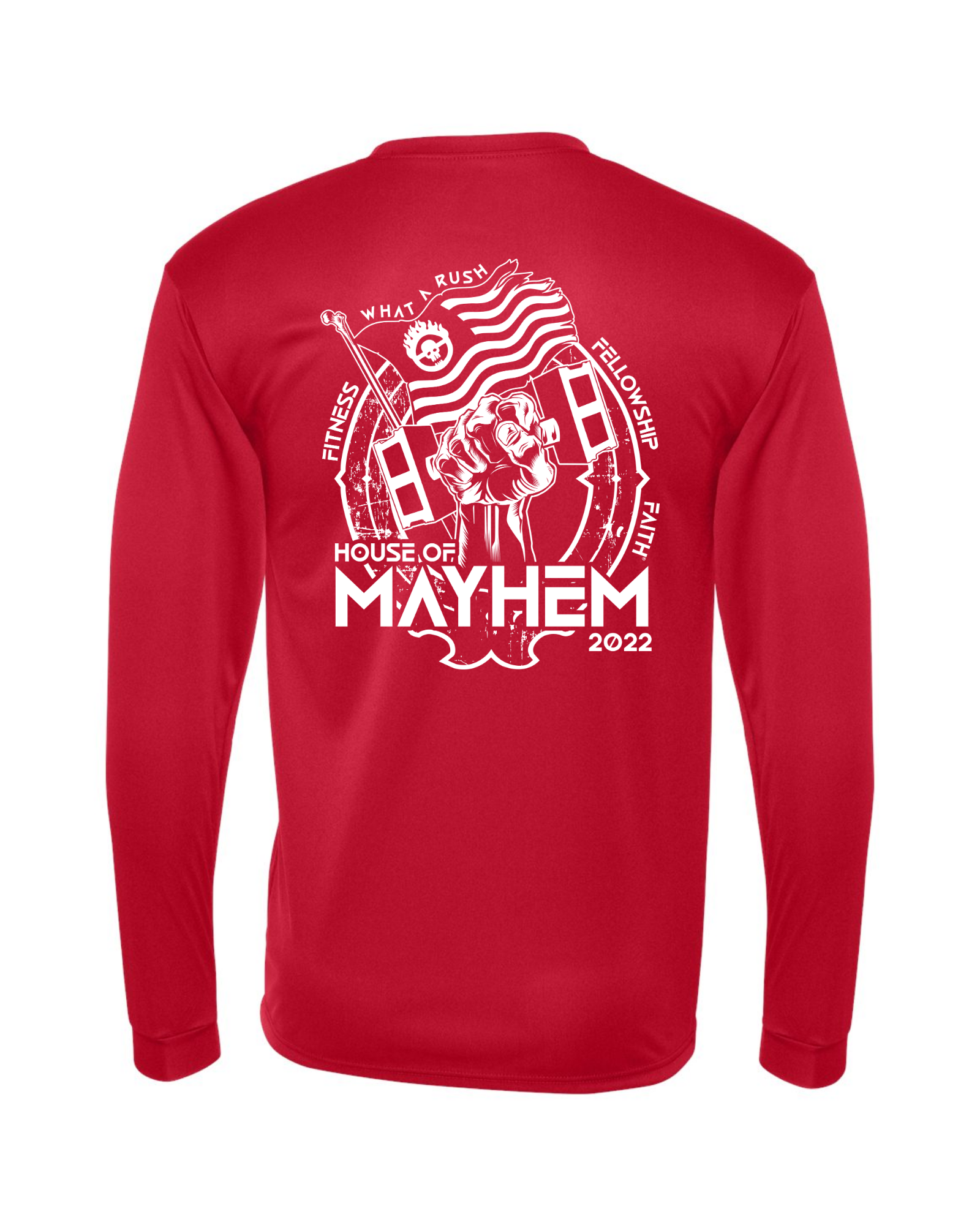 F3 DSM House of Mayhem Performance Long Sleeved Tee