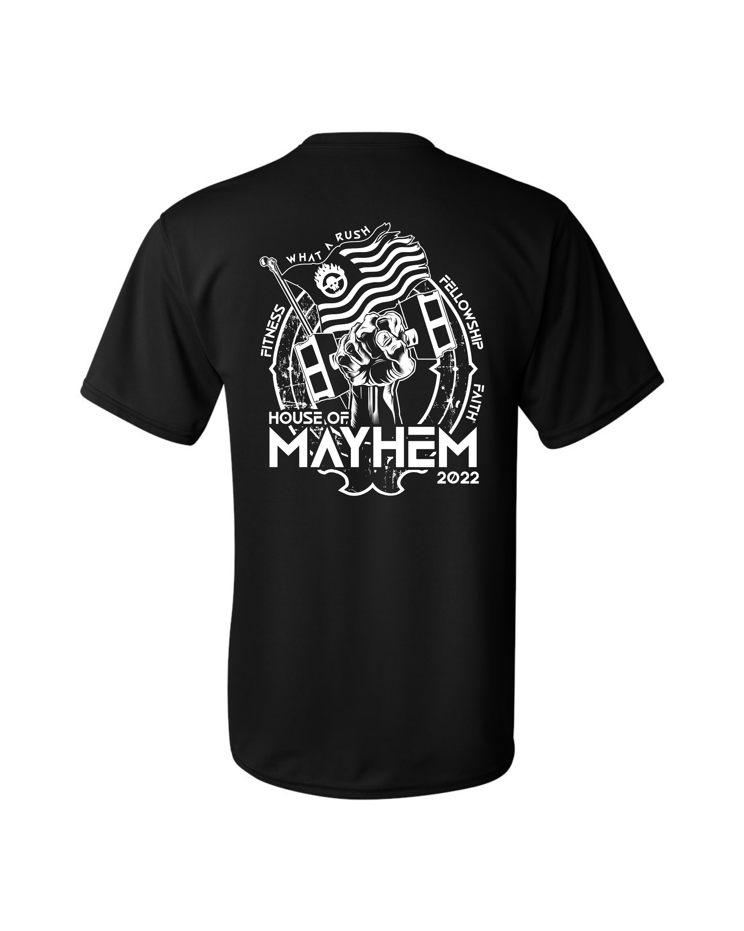 F3 DSM House of Mayhem Performance Tee