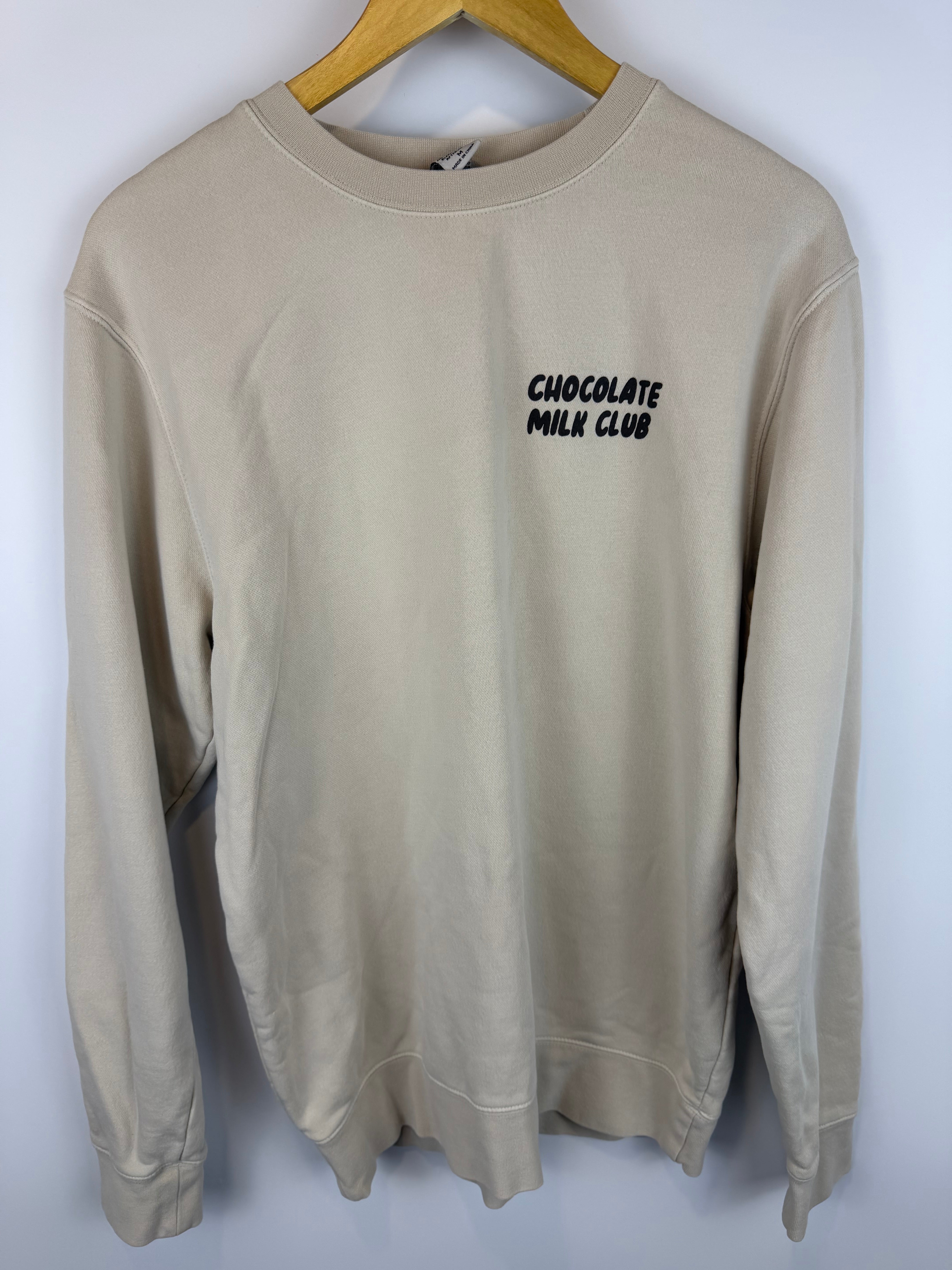 Chocolate Milk Club Crewneck- Medium