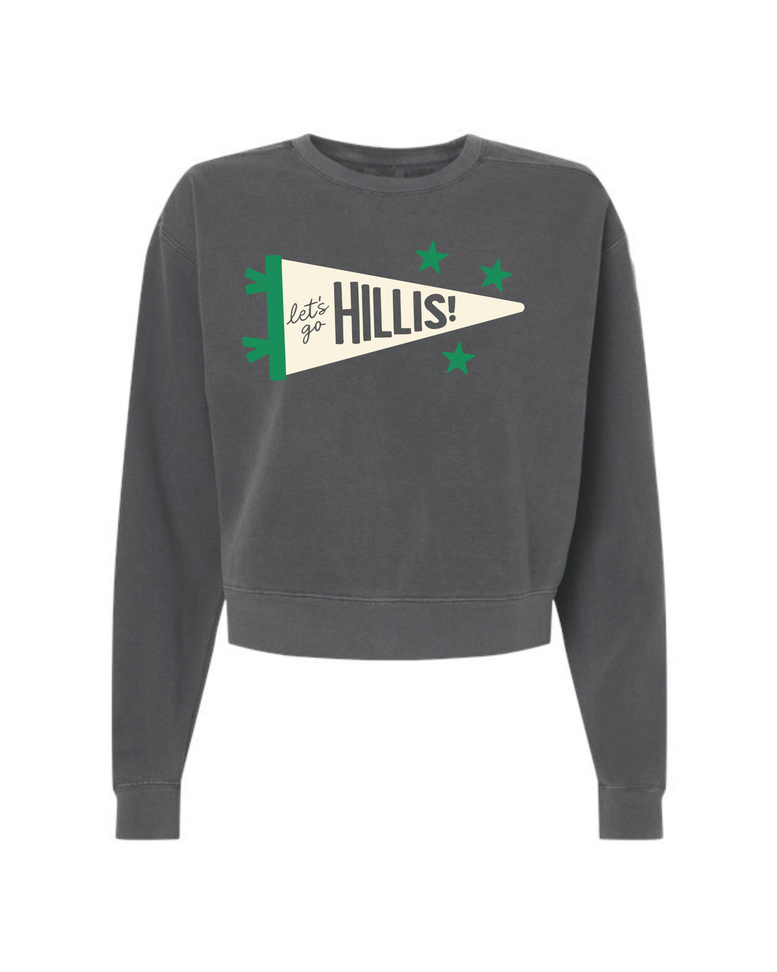 Hillis Pennant Women's Mid-Length Crewneck Sweatshirt