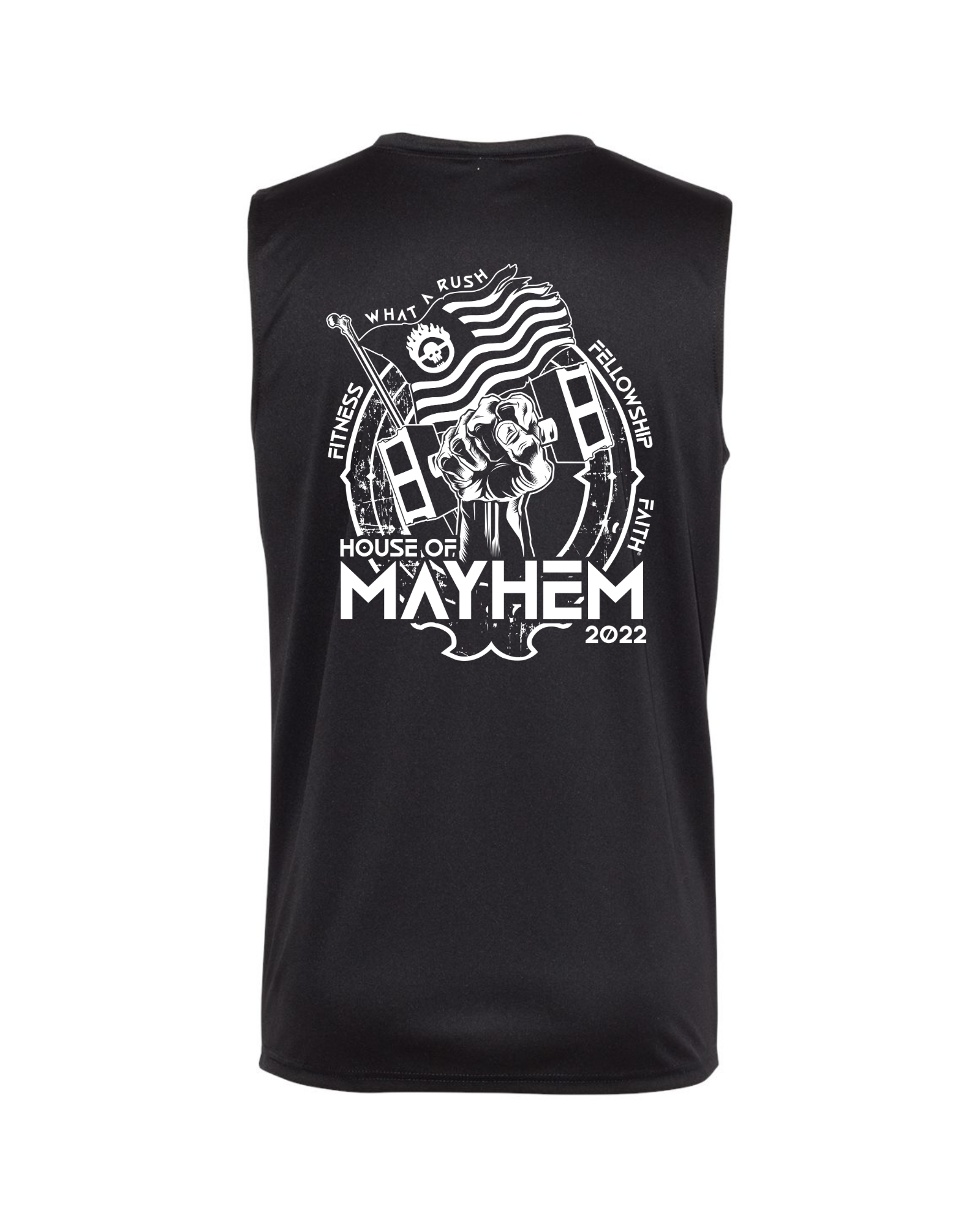 F3 DSM House of Mayhem Sleeveless Performance Tee