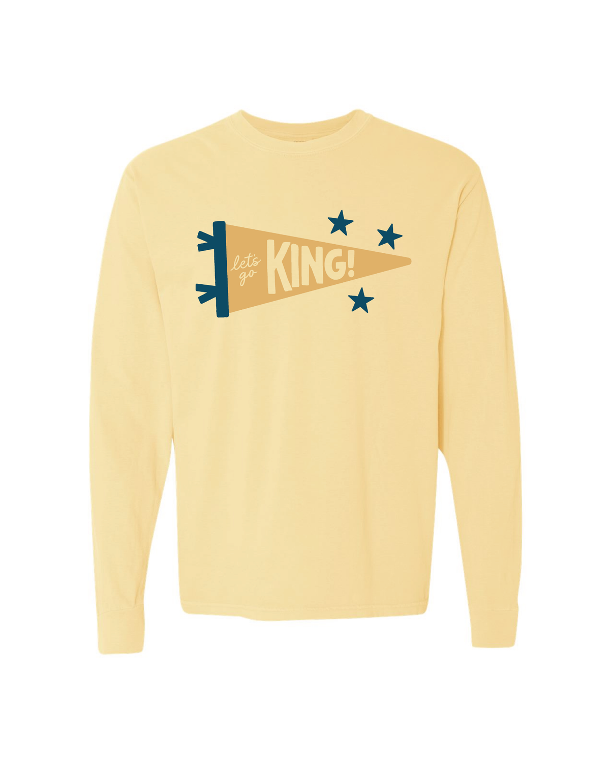 King Long Sleeved Pennant Tee