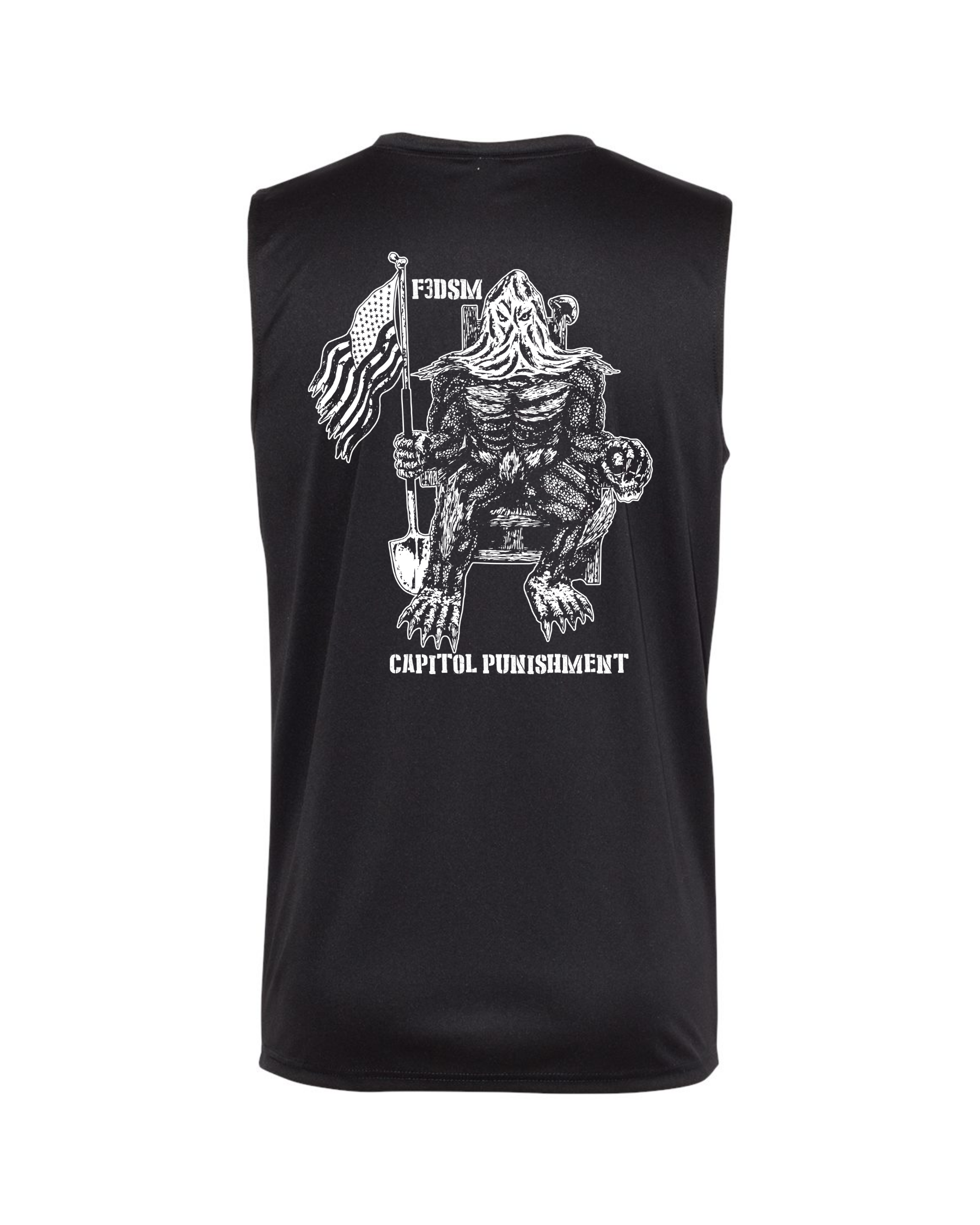 F3 DSM Capitol Punishment Sleeveless Performance Tee