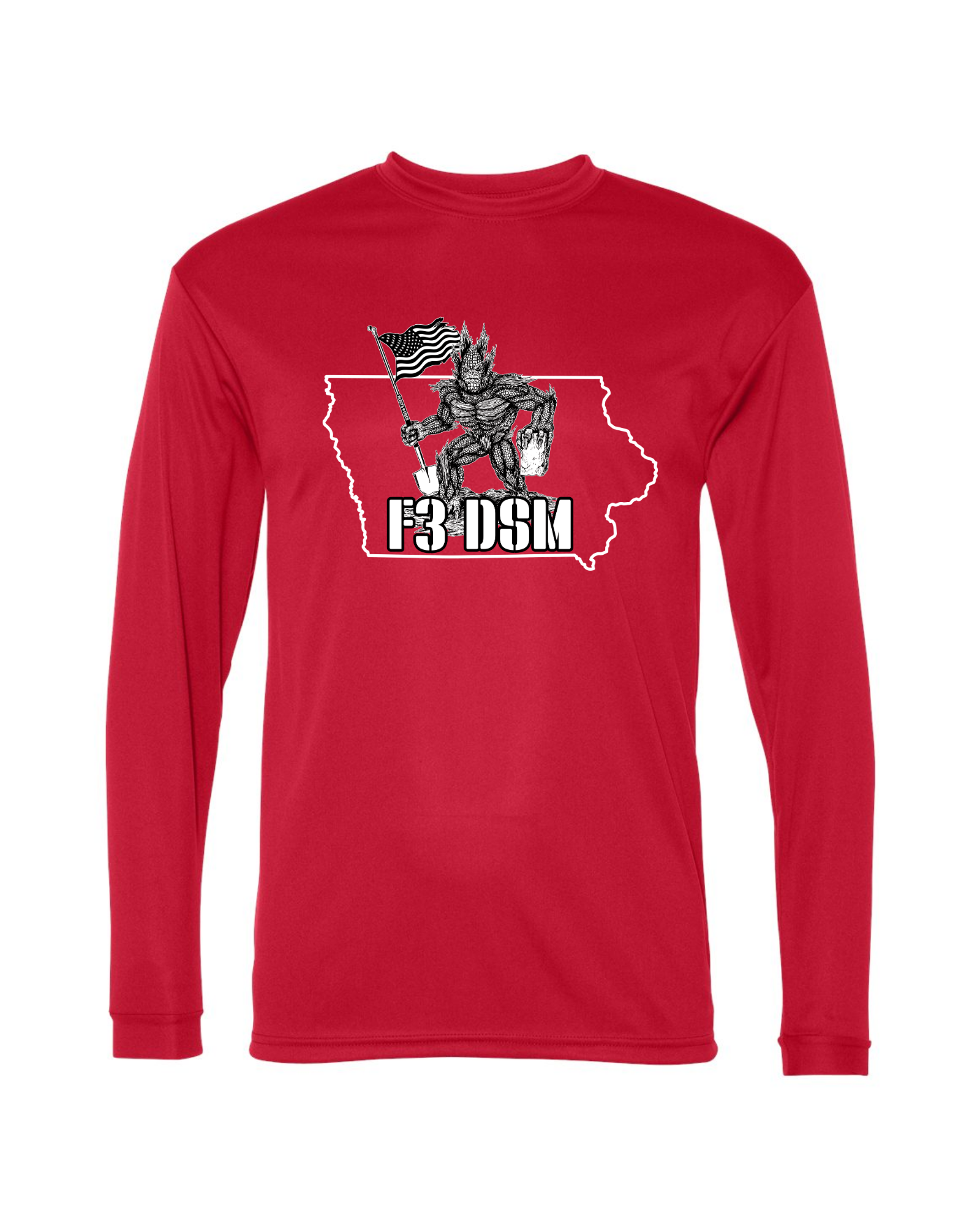 F3 DSM Corn Monster Performance Long Sleeved Tee