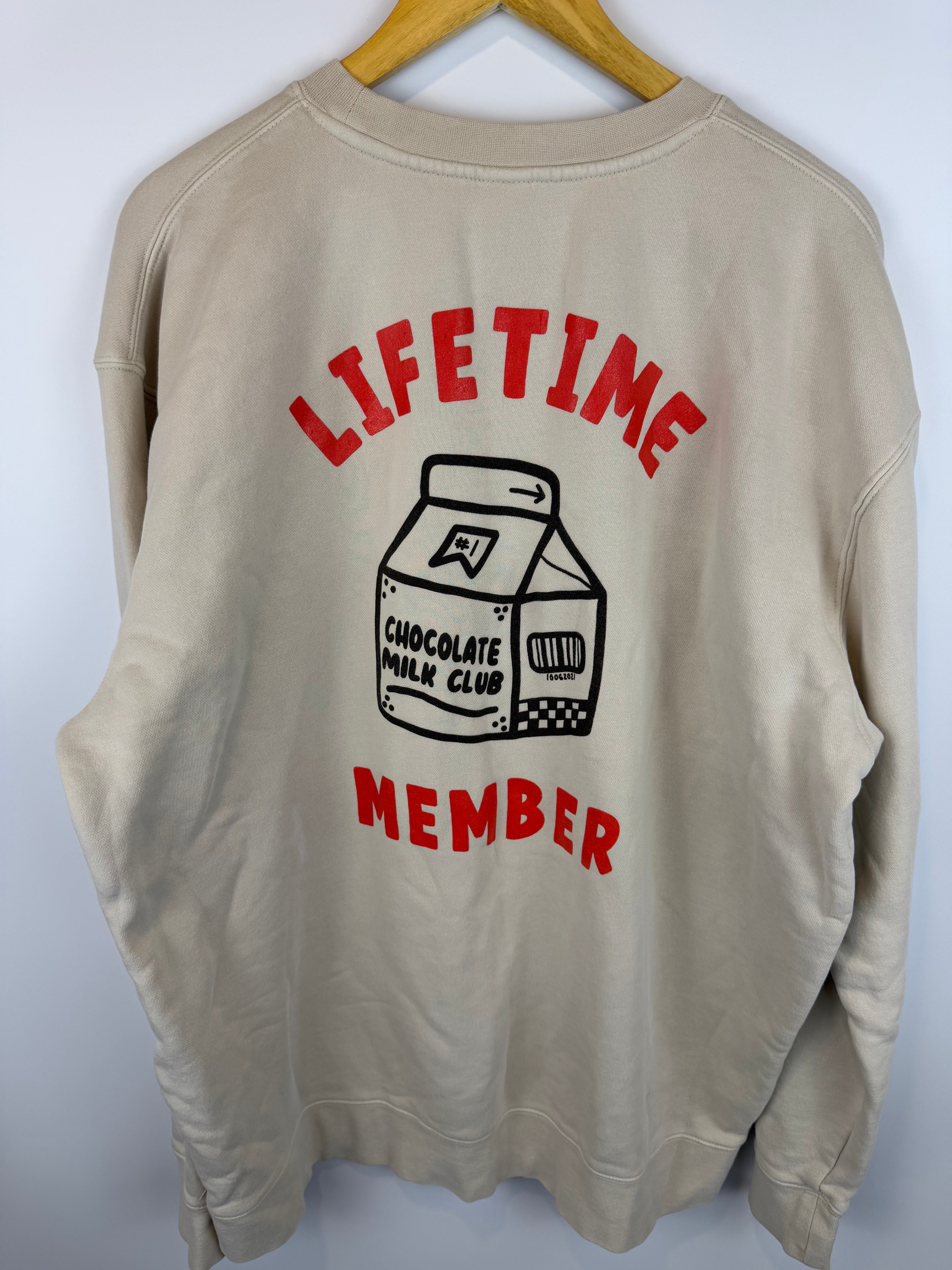 Chocolate Milk Club Crewneck- 2XL