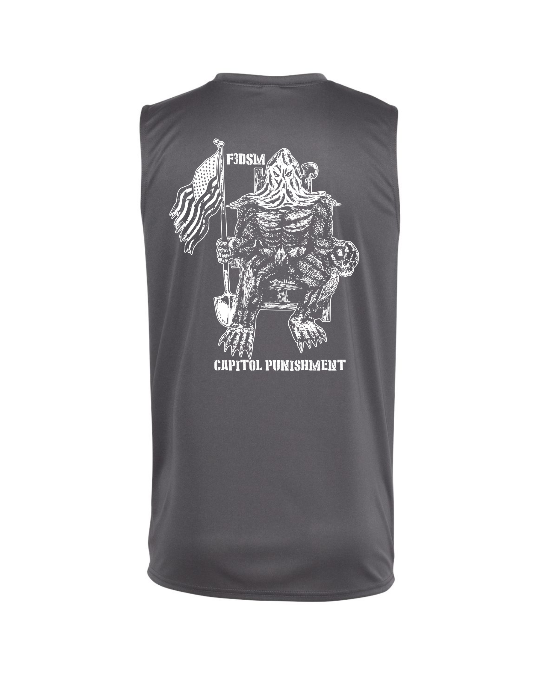 F3 DSM Capitol Punishment Sleeveless Performance Tee