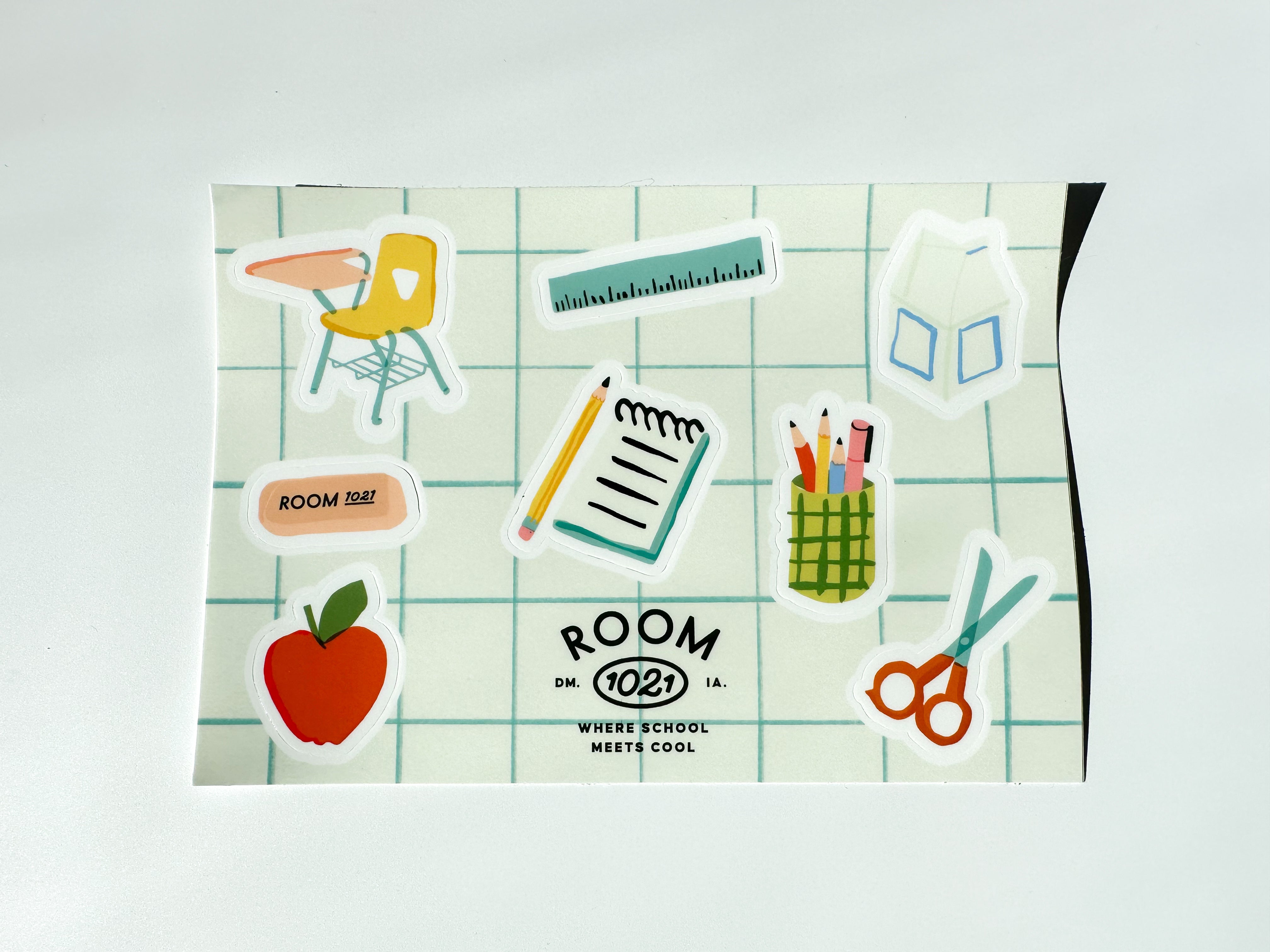 School Sticker Sheet