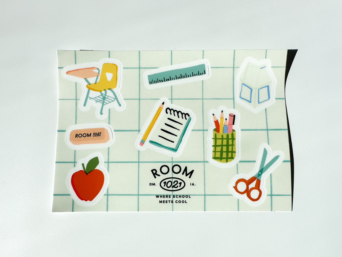 Educators File Sticker School Graphic Sticker Sheet – Gift Idea for Teachers and Educators ...