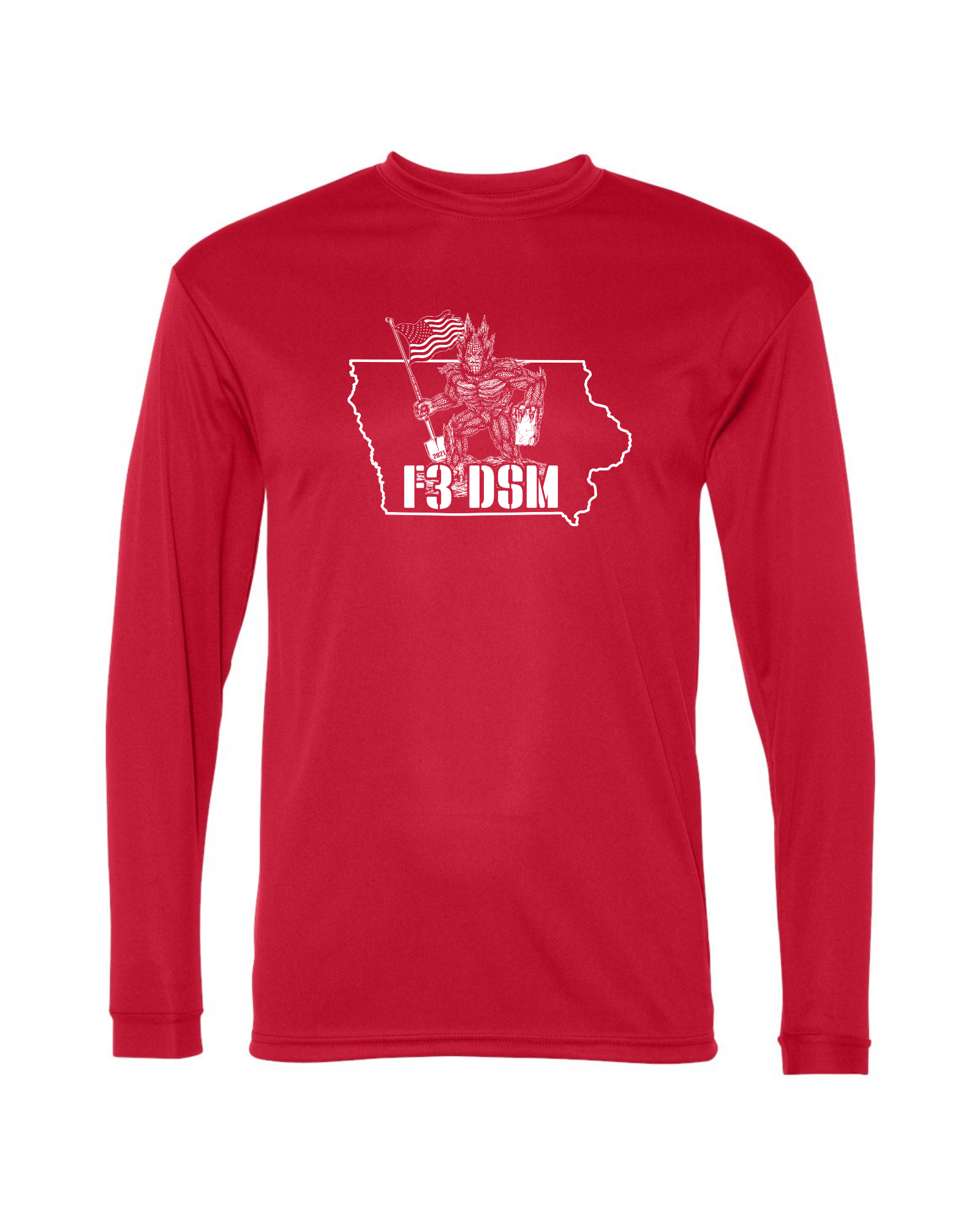 F3 DSM Corn Monster Performance Long Sleeved Tee