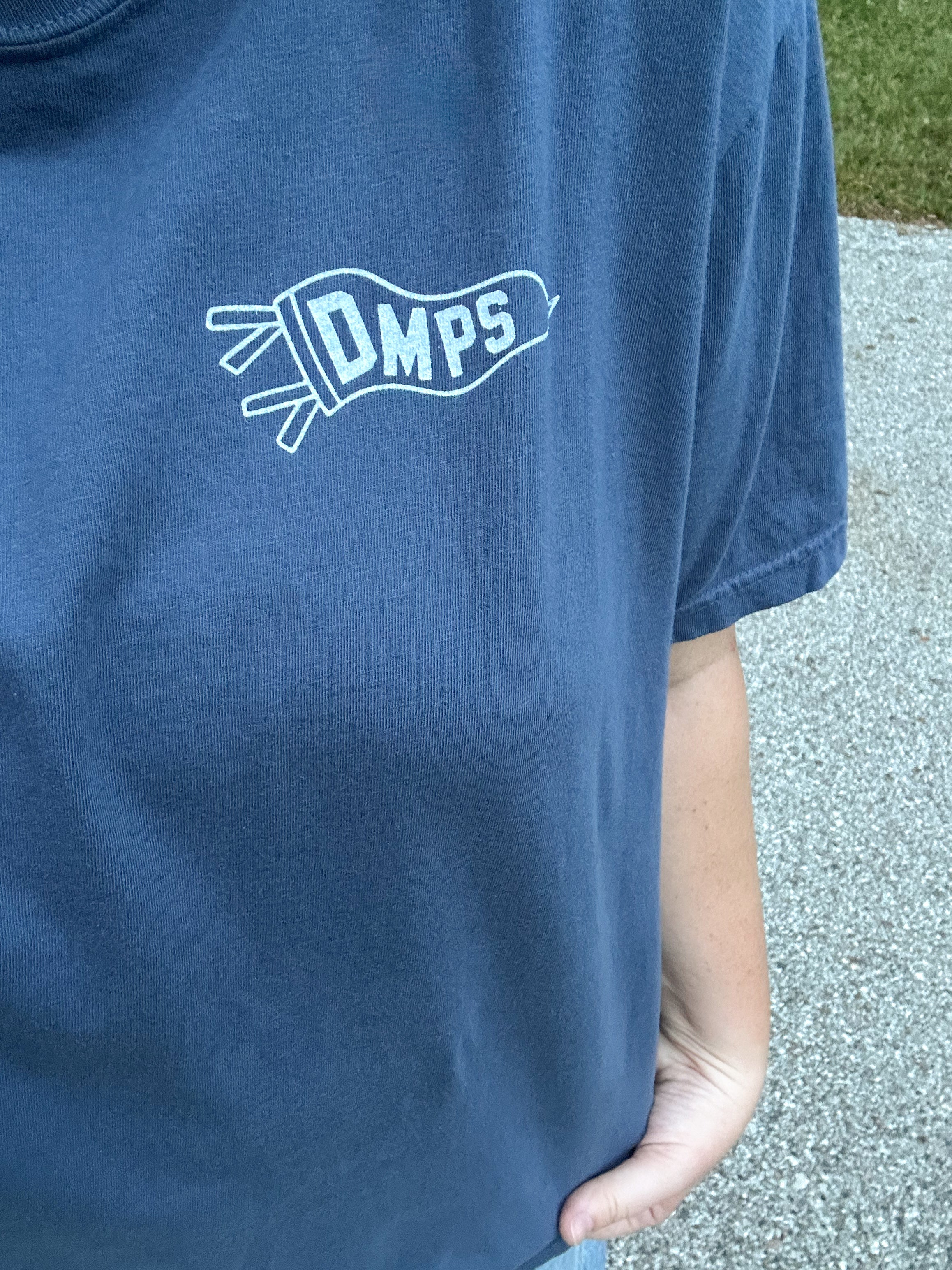 Des Moines Roosevelt Vintage Mascot Tee