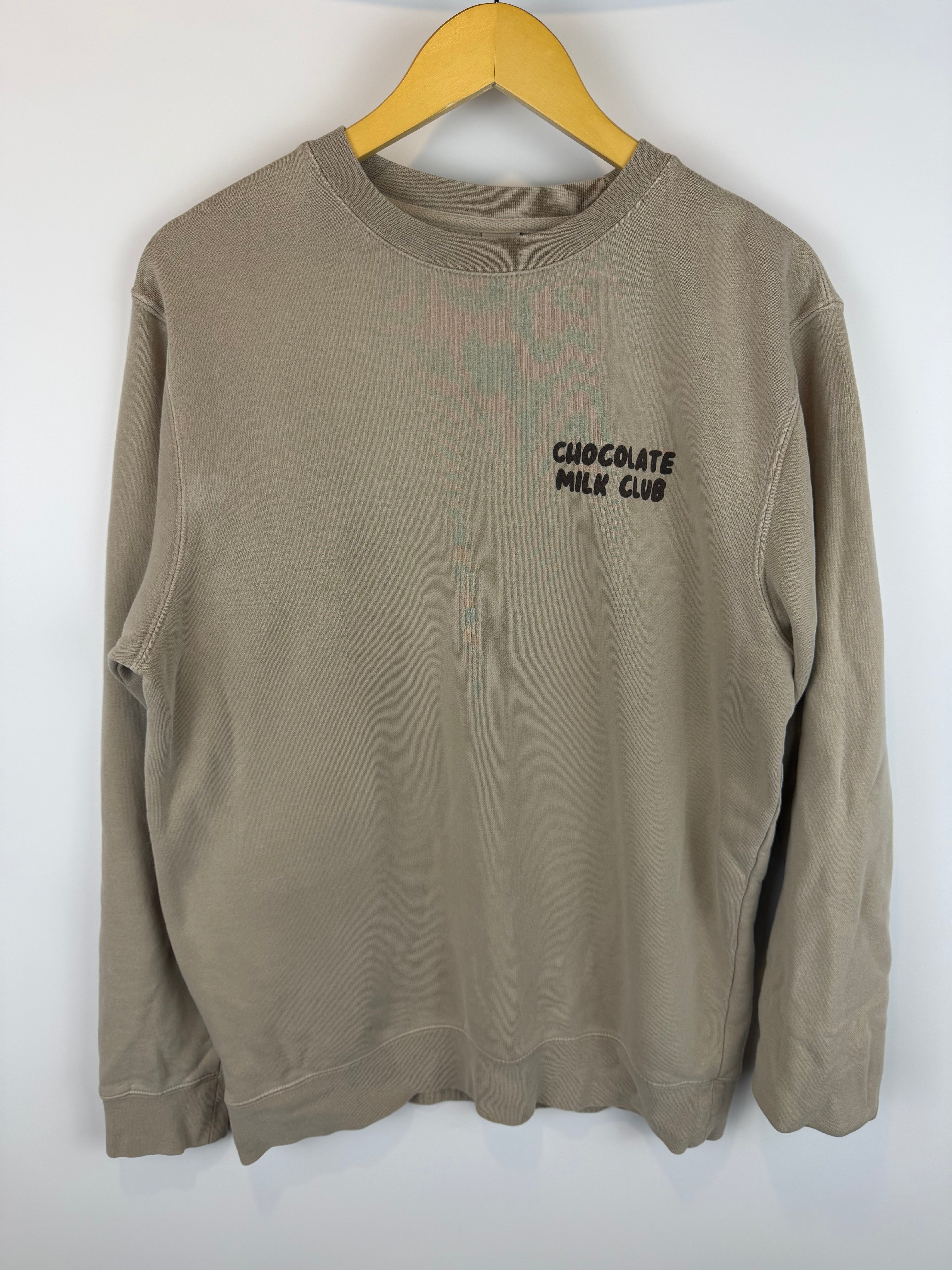 Chocolate Milk Club Crewneck- Medium