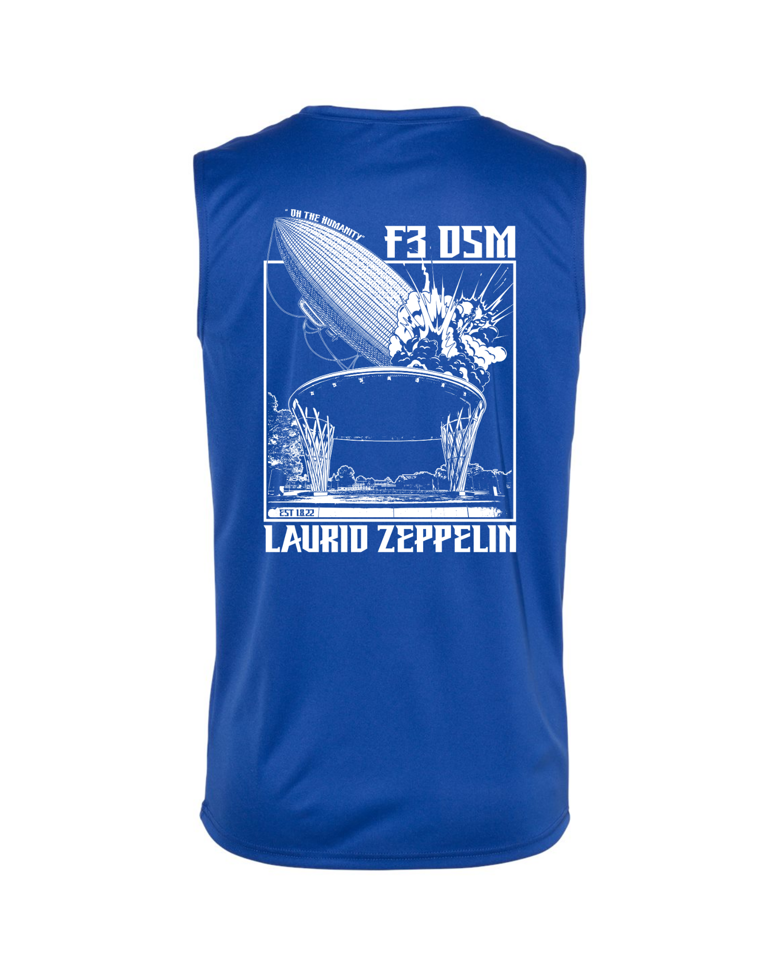F3 DSM Laurid Zeppelin Sleeveless Performance Tee
