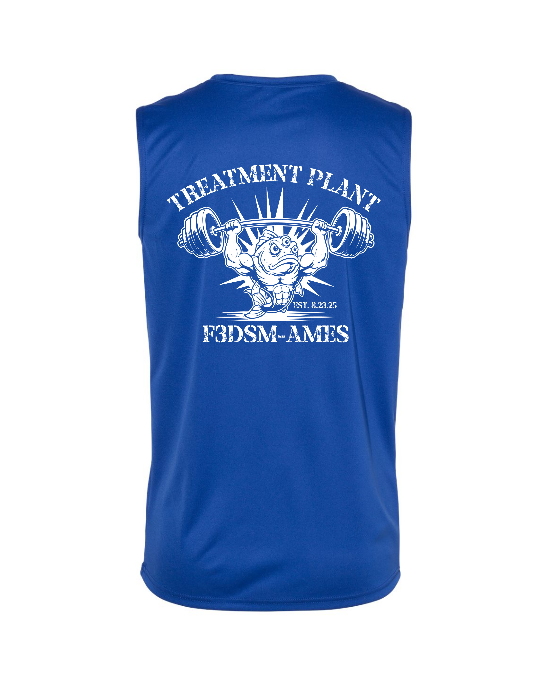 F3 DSM Treatment Plant Sleeveless Performance Tee