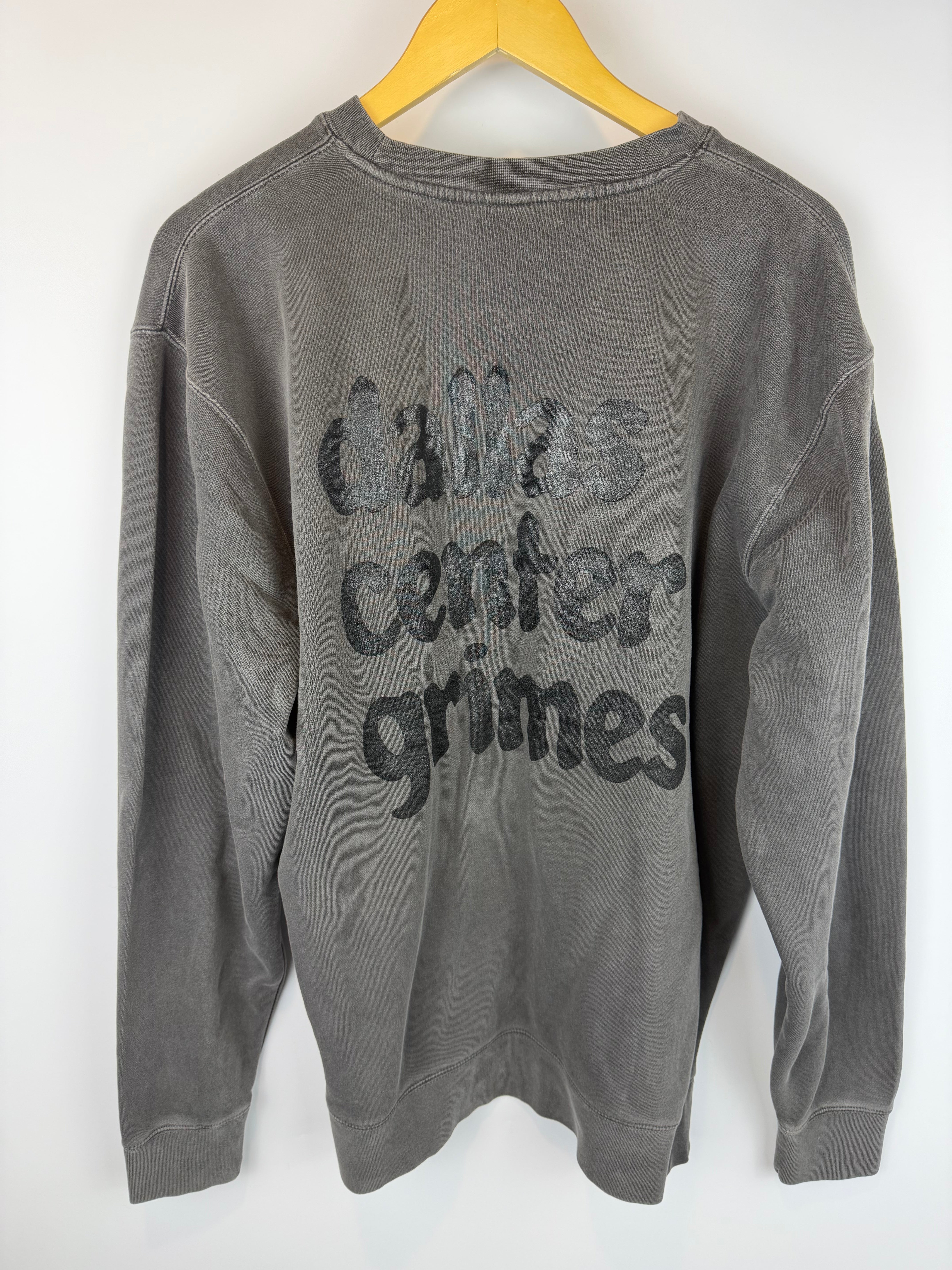 DCG Black Crewneck- Large
