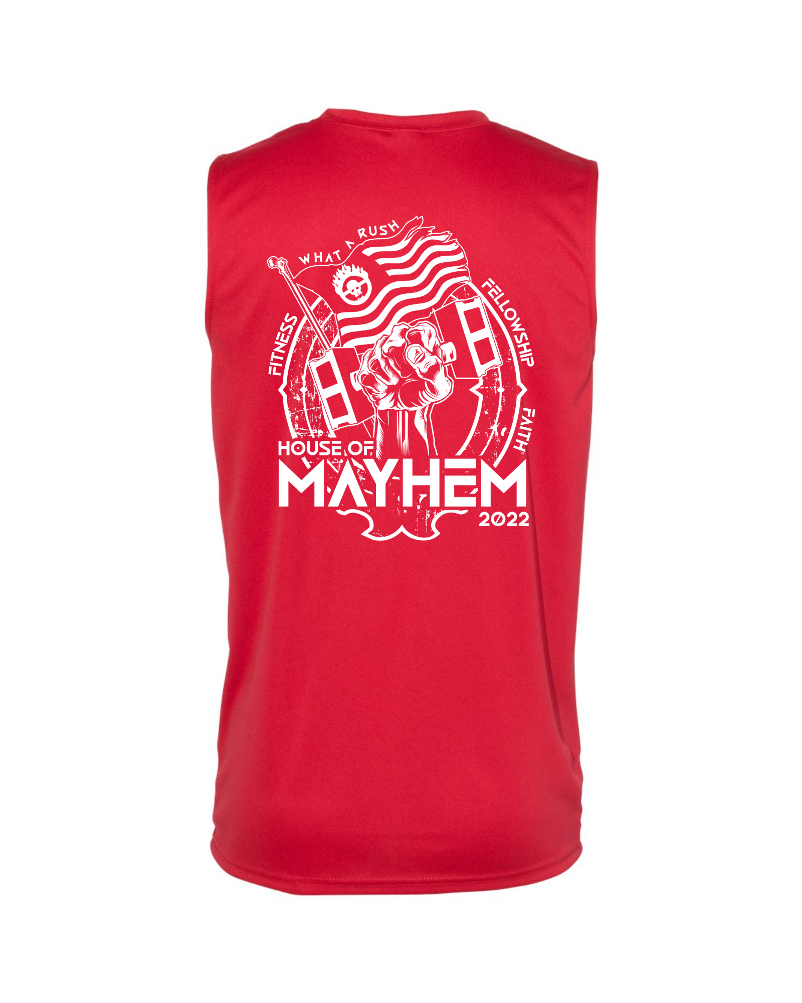 F3 DSM House of Mayhem Sleeveless Performance Tee