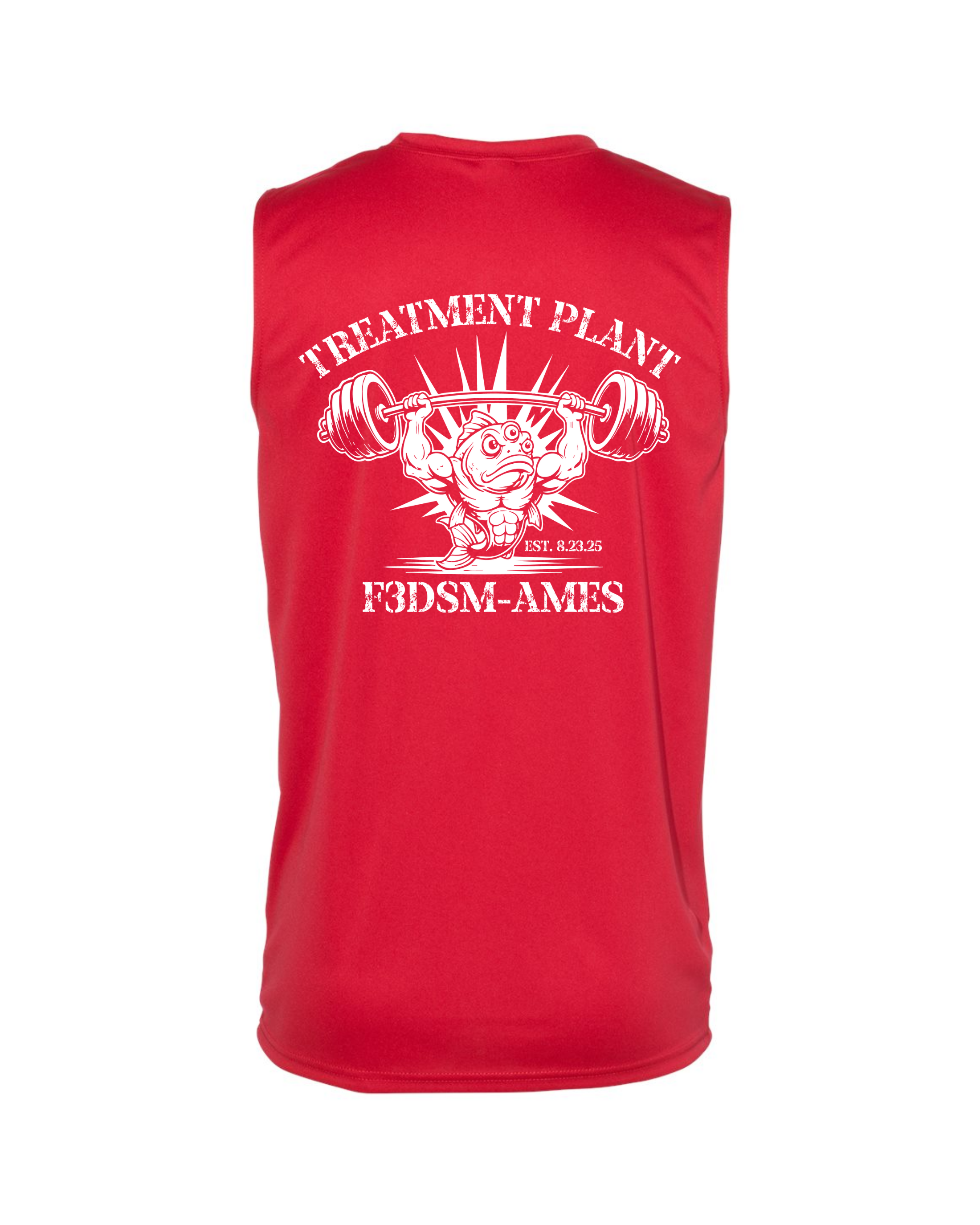 F3 DSM Treatment Plant Sleeveless Performance Tee