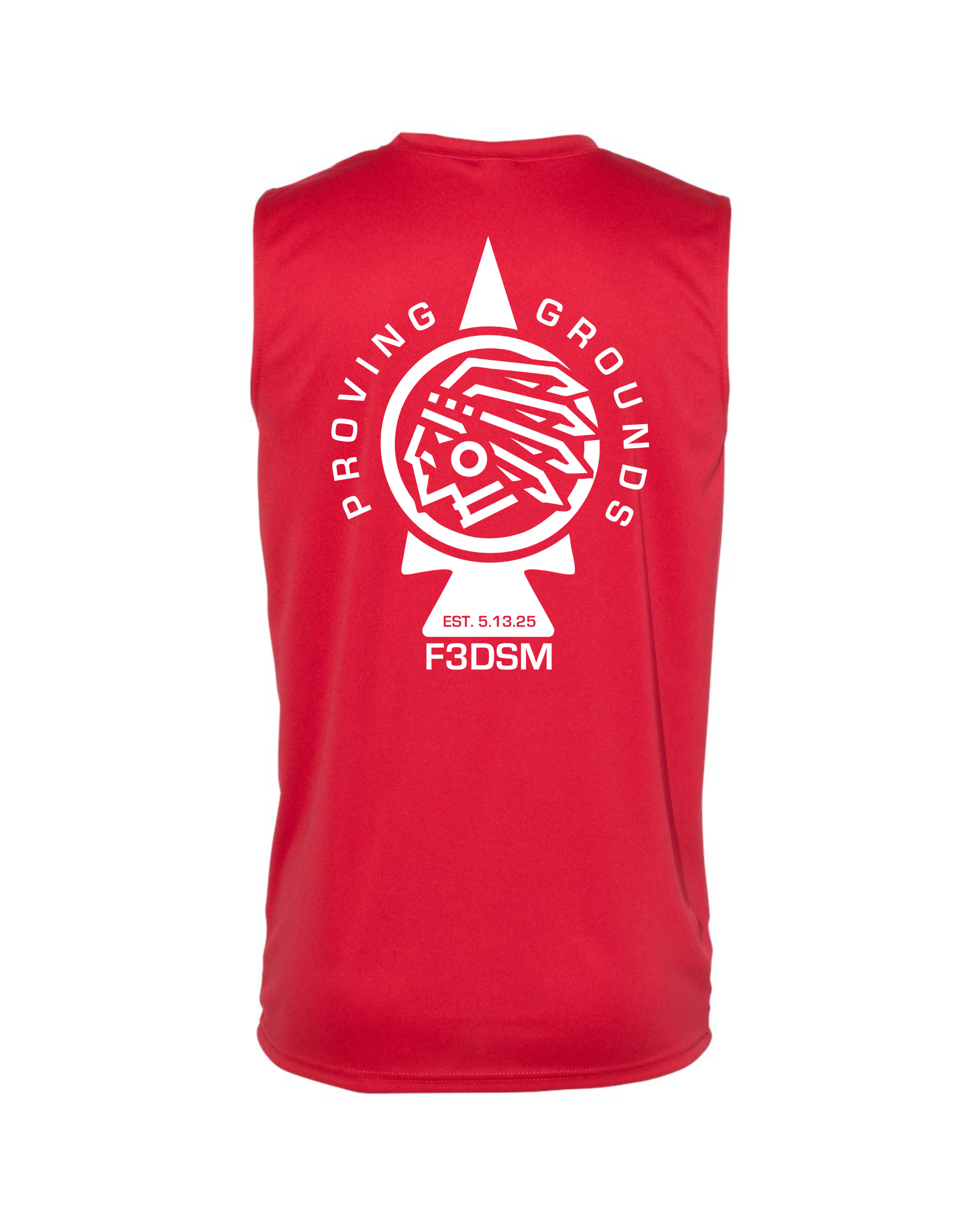 F3 DSM Proving Grounds Sleeveless Performance Tee