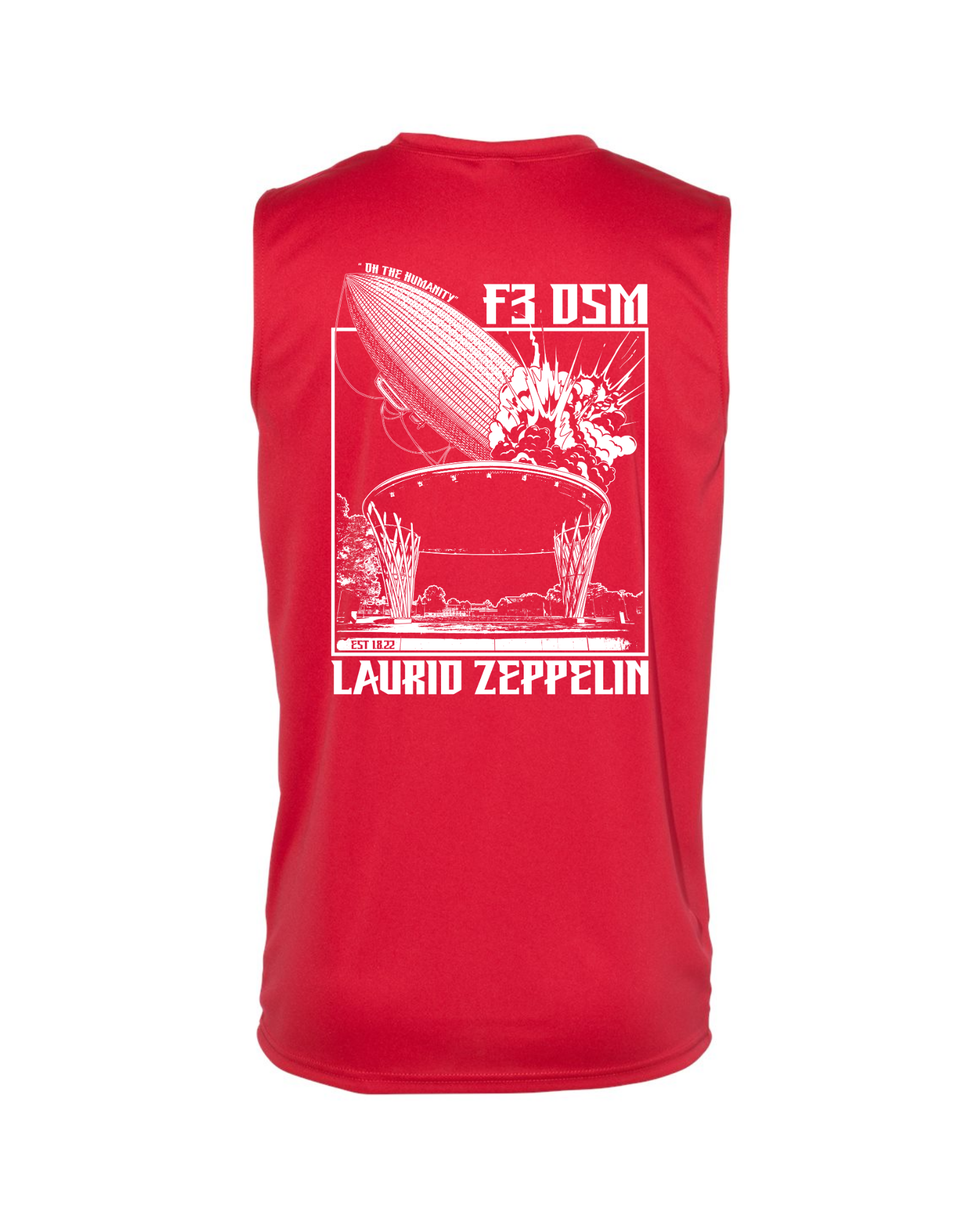 F3 DSM Laurid Zeppelin Sleeveless Performance Tee