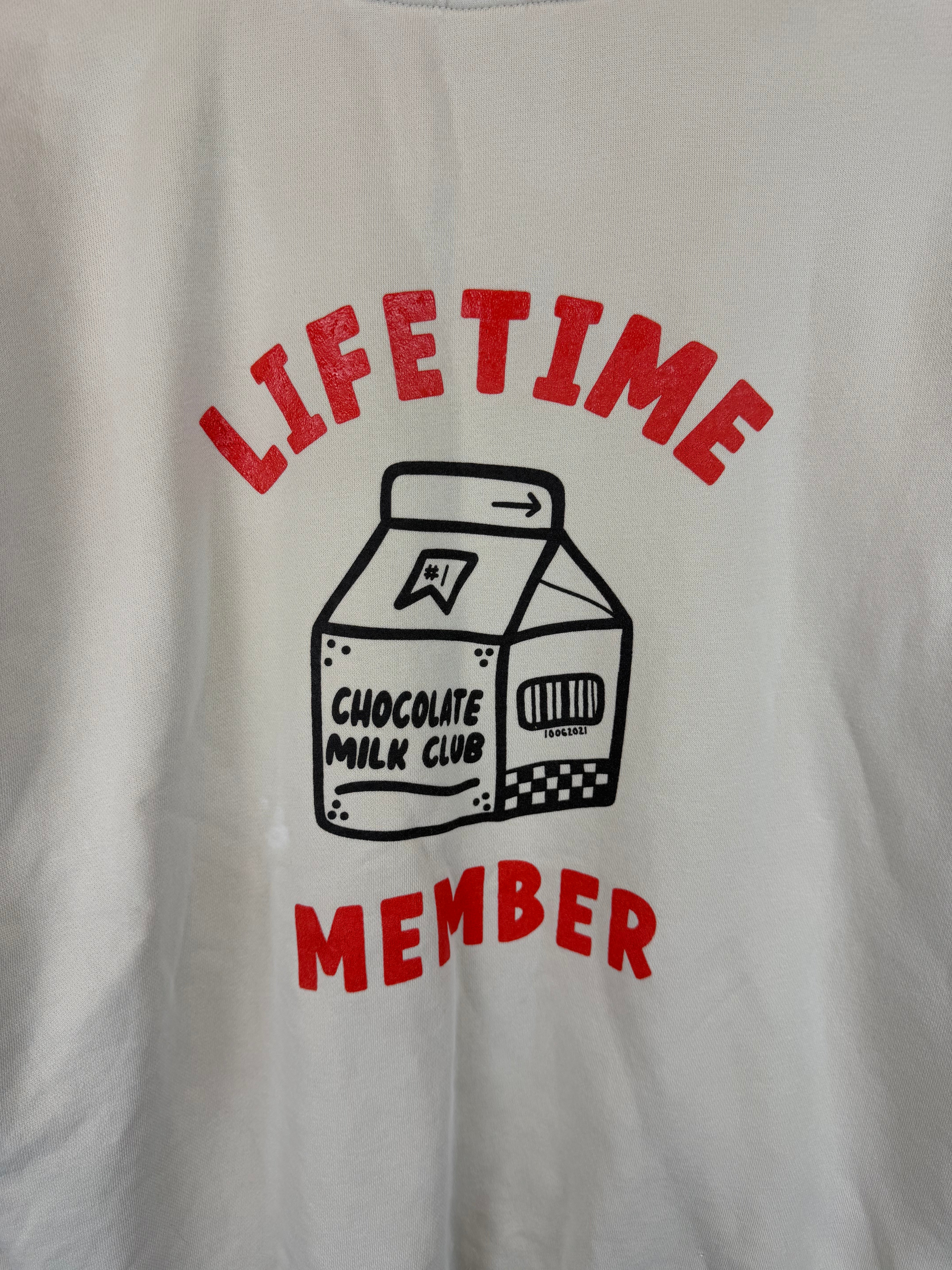 Chocolate Milk Club Crewneck- Medium