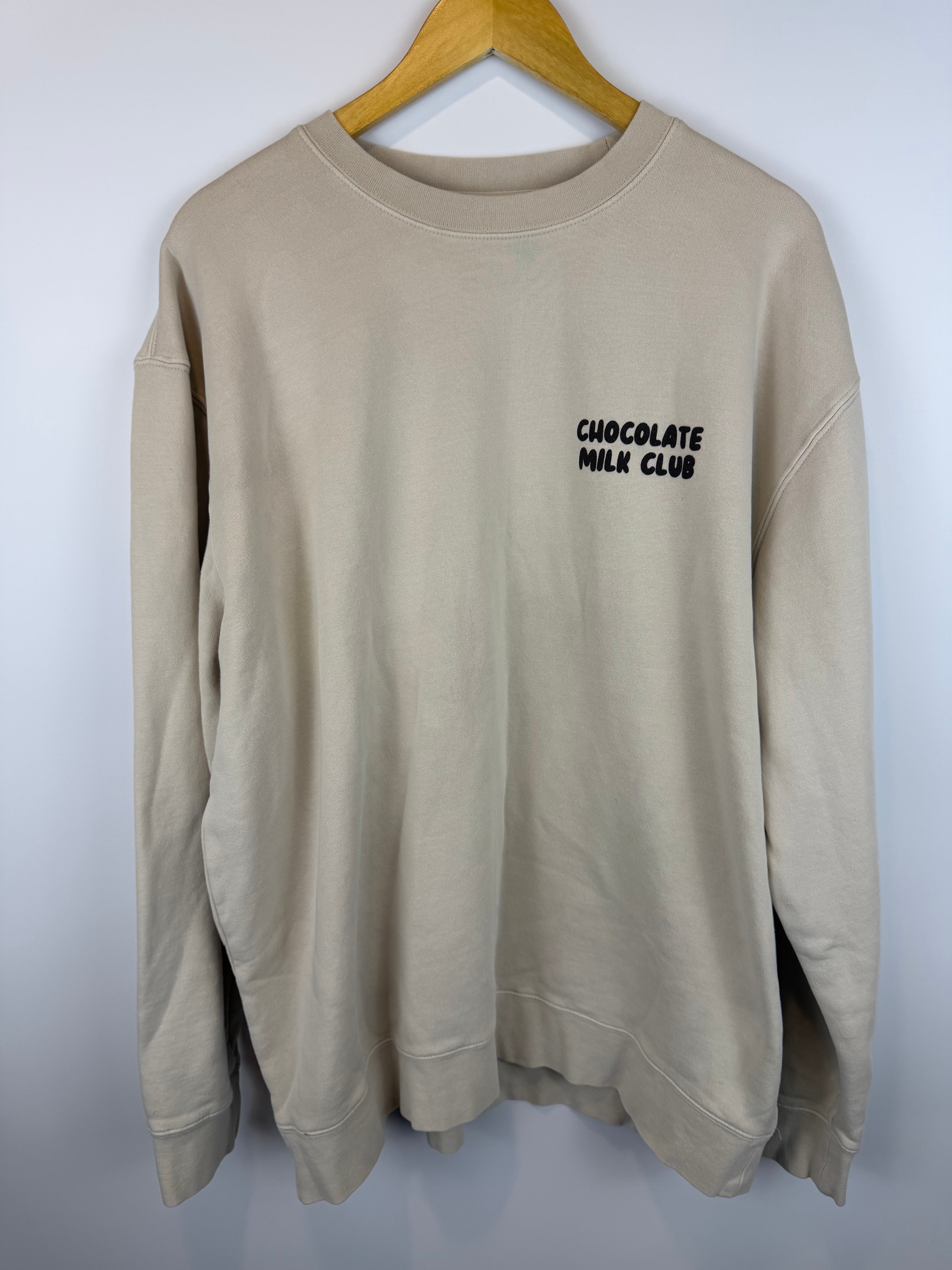 Chocolate Milk Club Crewneck- 2XL
