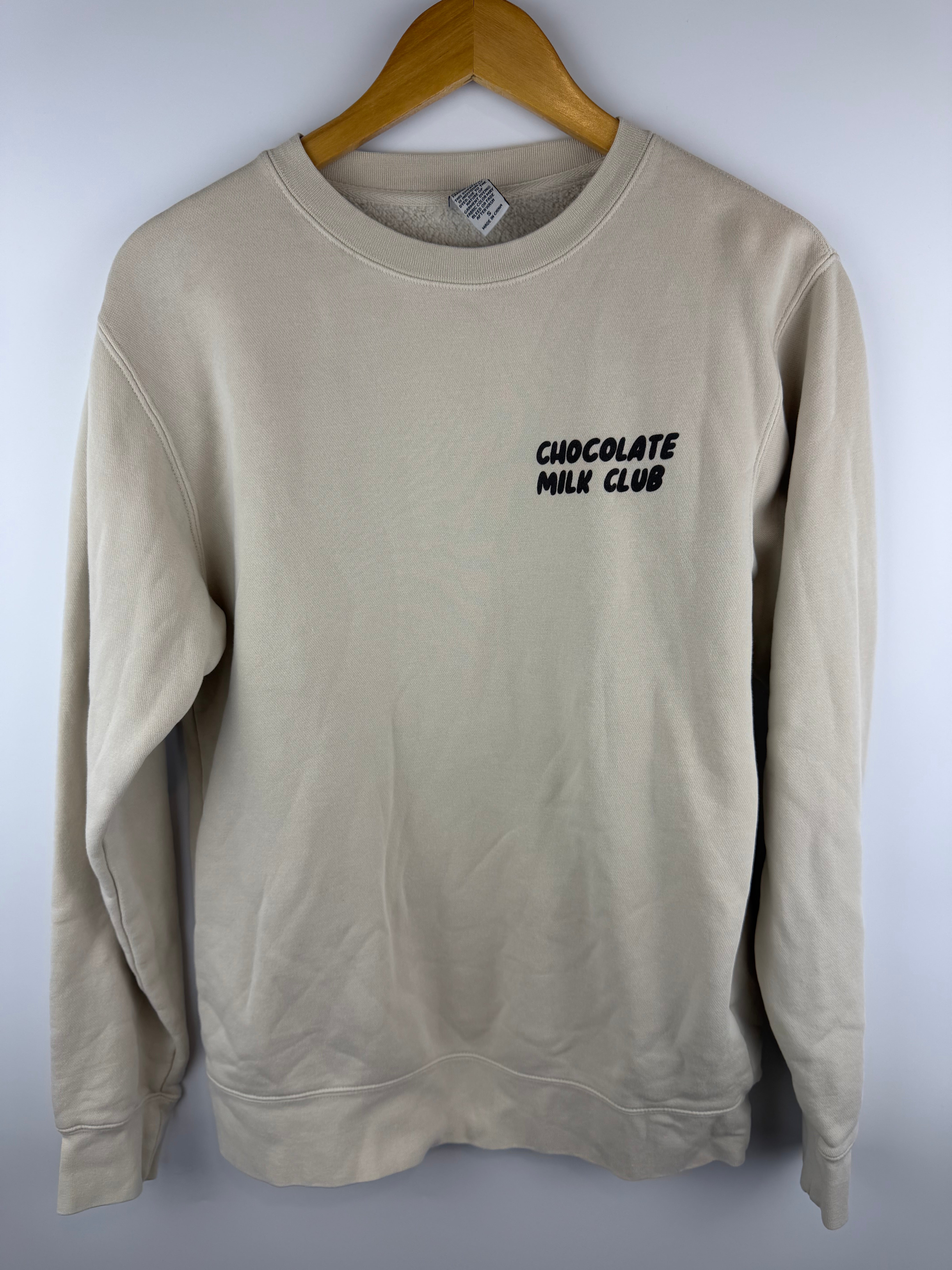 Chocolate Milk Club Crewneck- Small