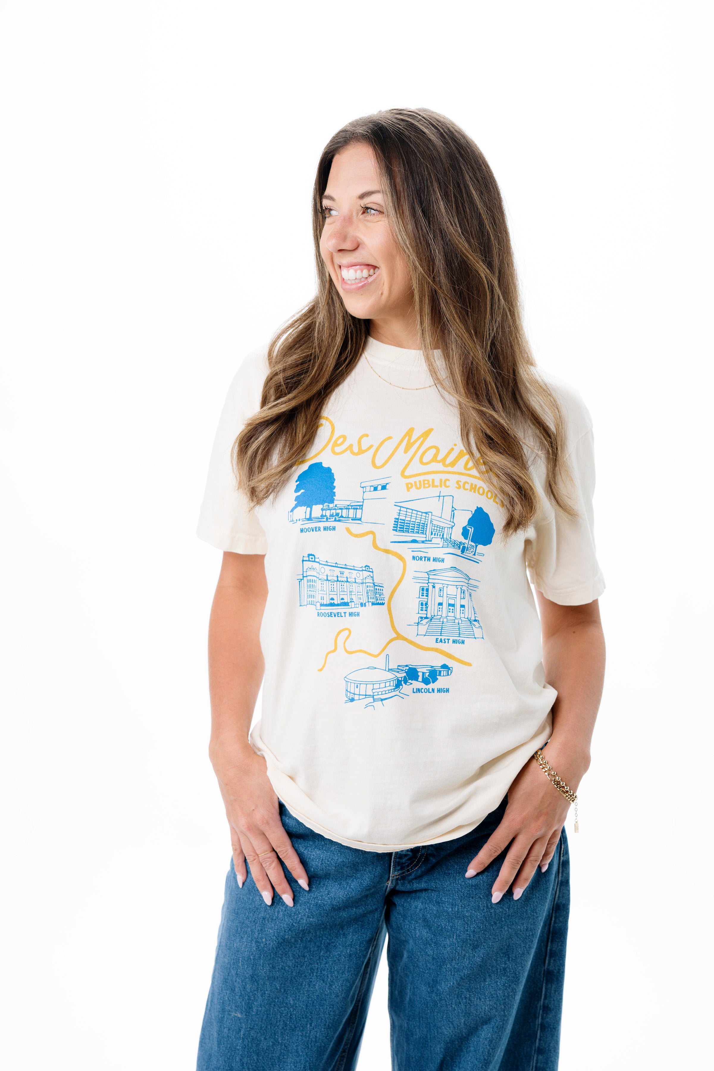 DMPS High School River Tee