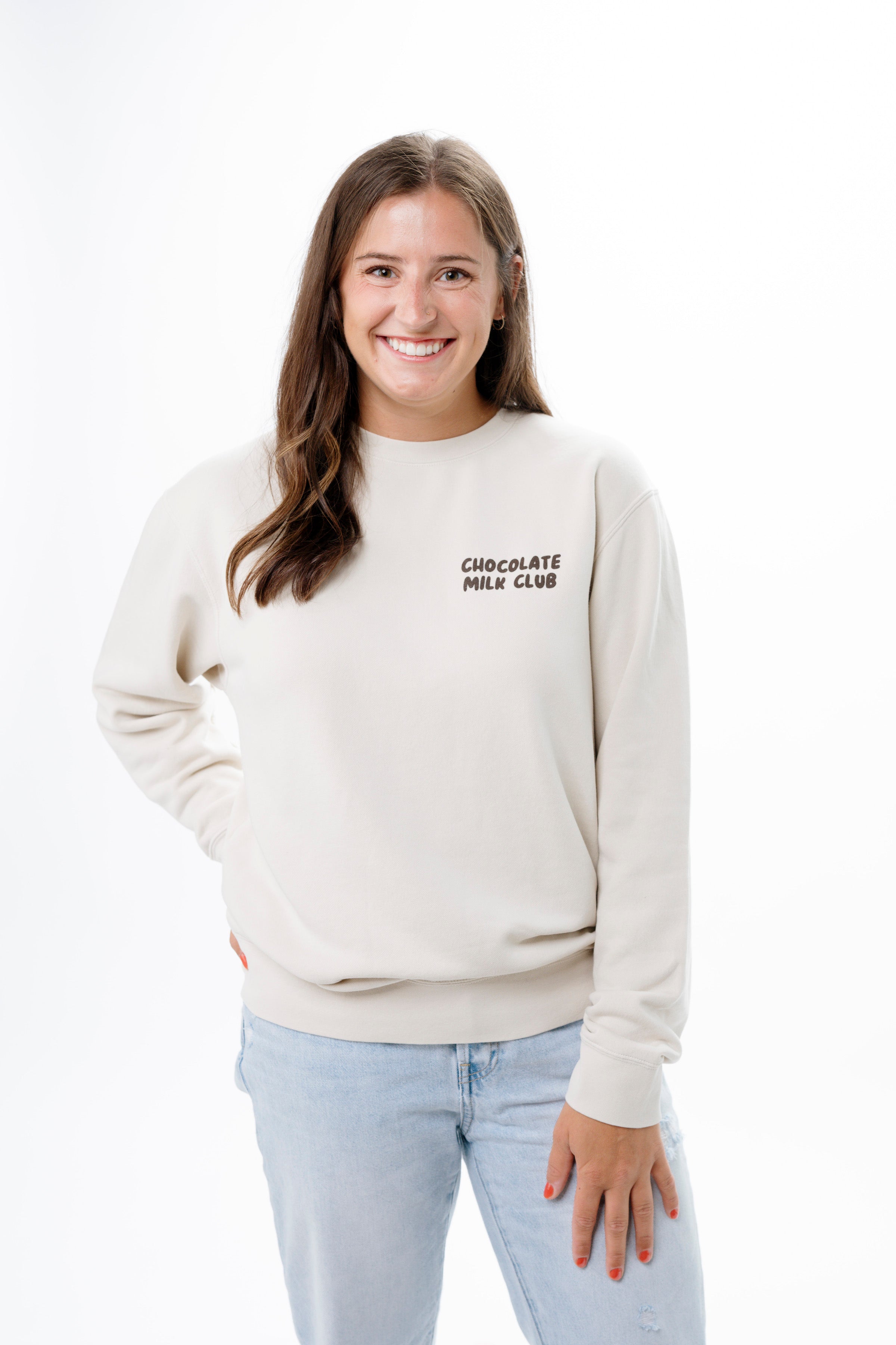 Chocolate Milk Club Sweatshirt – Cozy & Fun Milk Lover Apparel