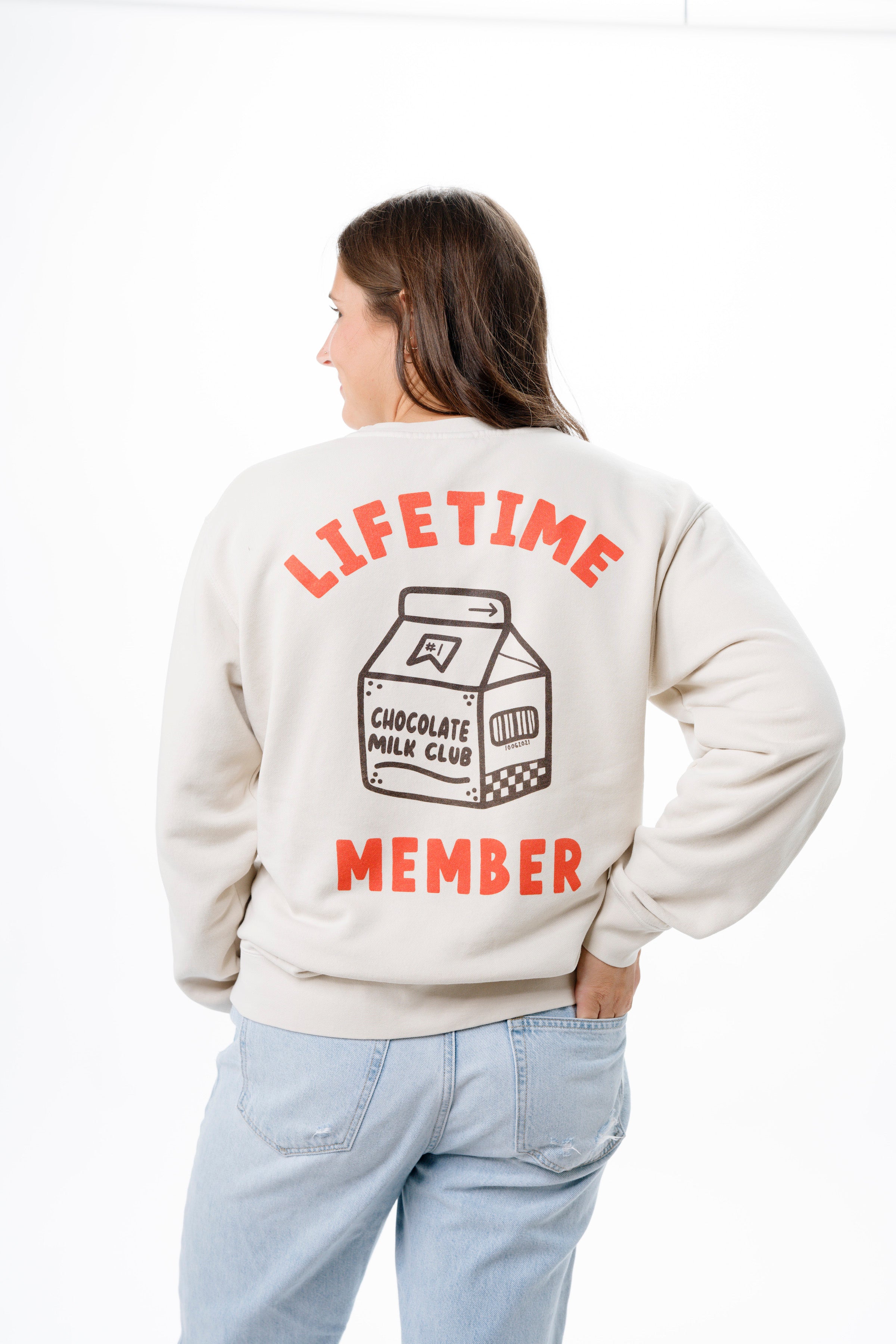 Chocolate Milk Club Sweatshirt – Cozy & Fun Milk Lover Apparel