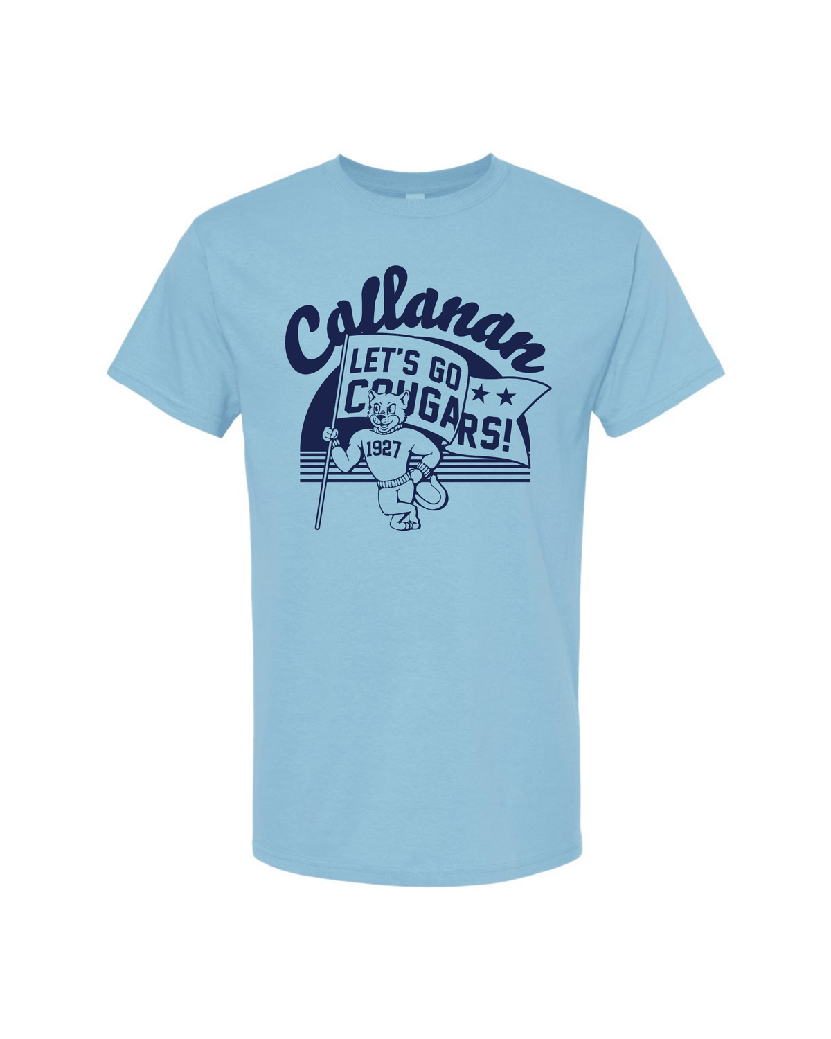 Callanan Cougars Light Blue Tee – Room 1021