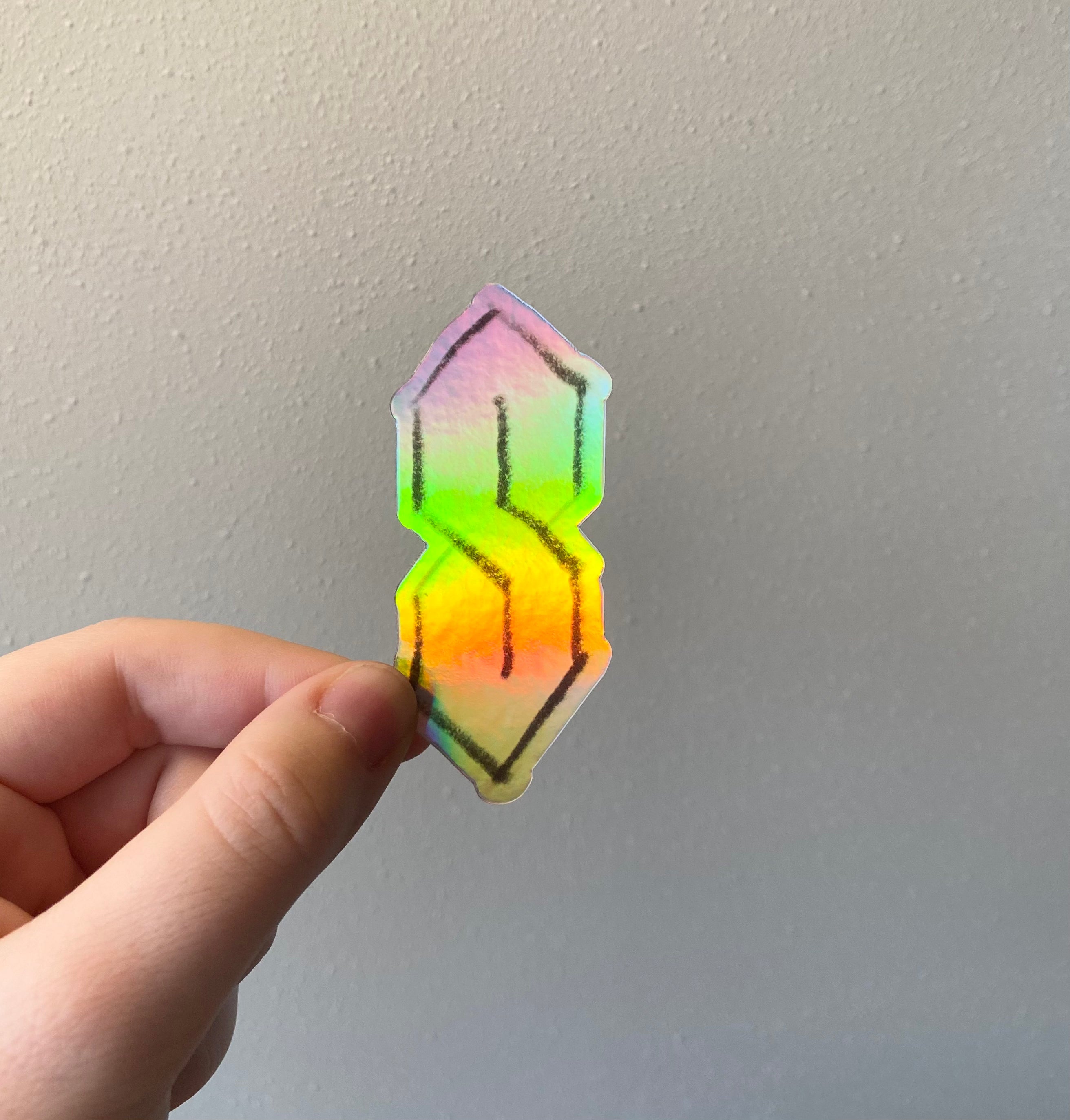 The Cool S Holographic Vinyl Sticker