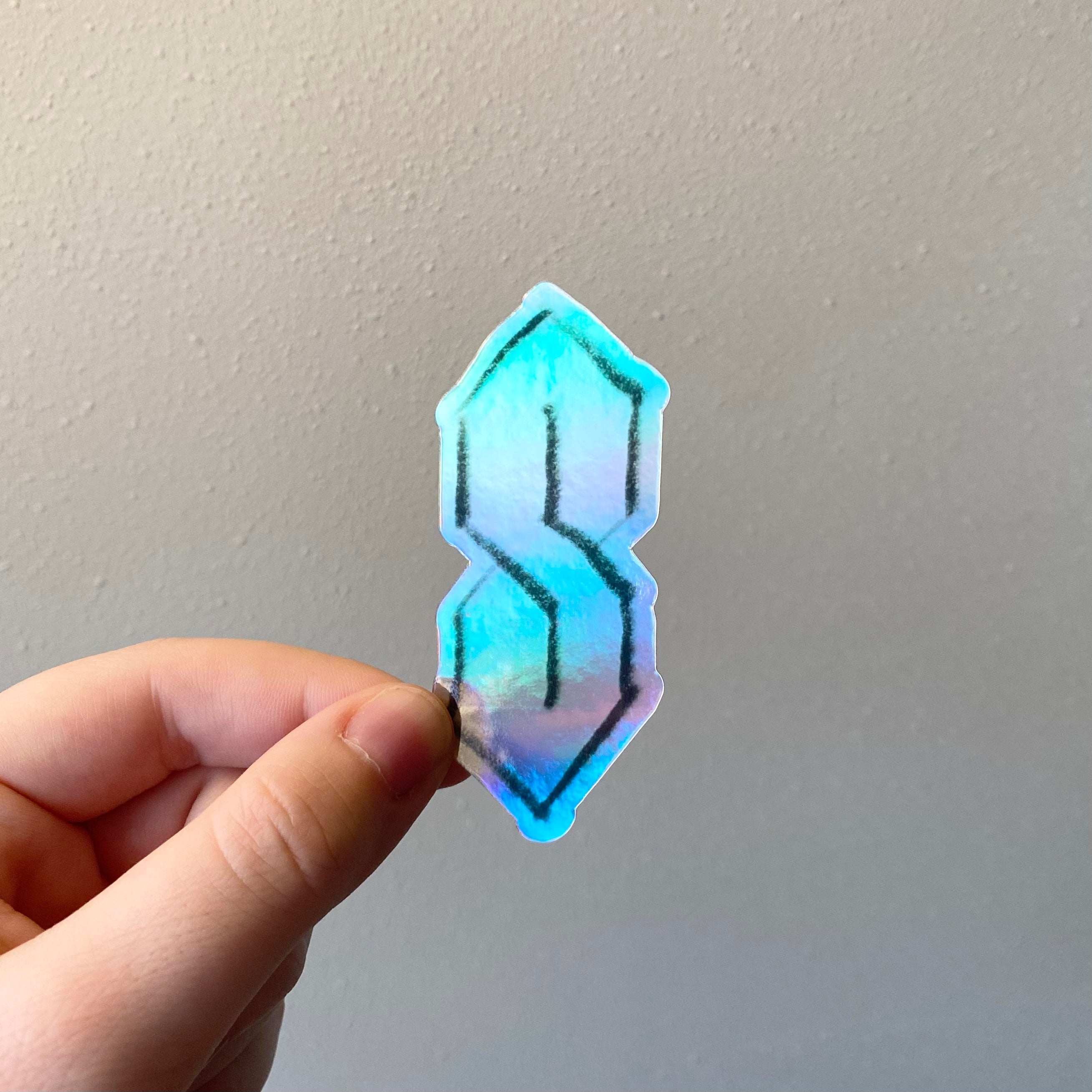 The Cool S Holographic Vinyl Sticker