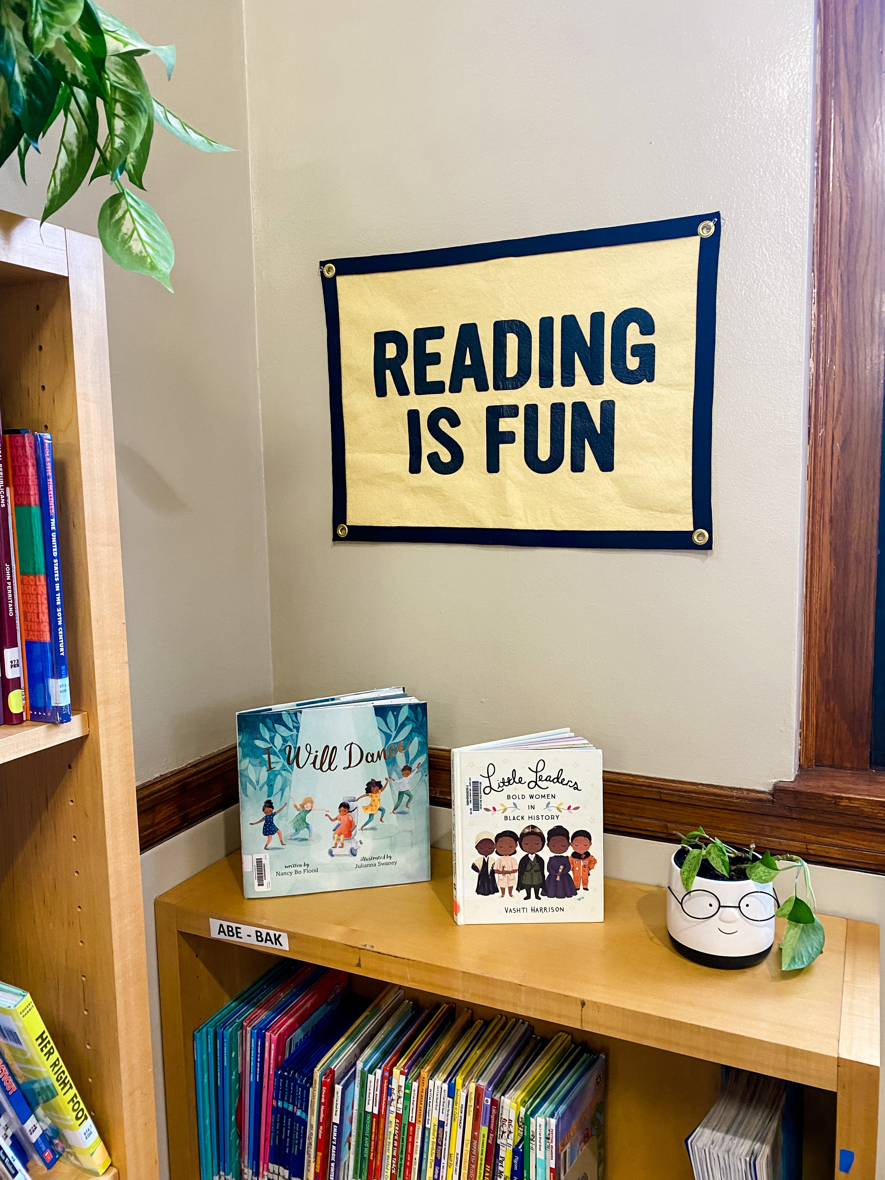 Reading Is Fun Camp Flag