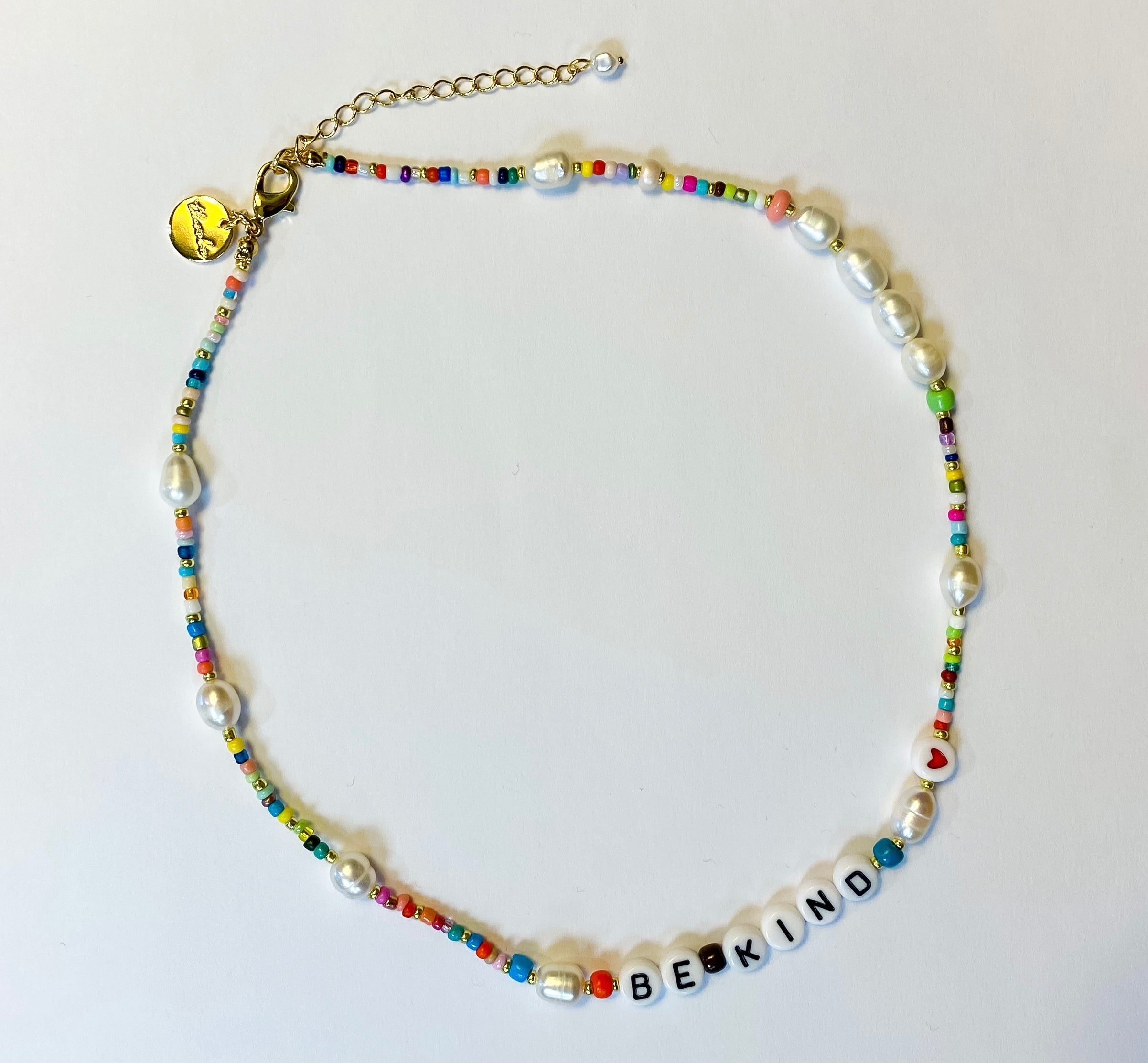 Be Kind Beaded Necklace