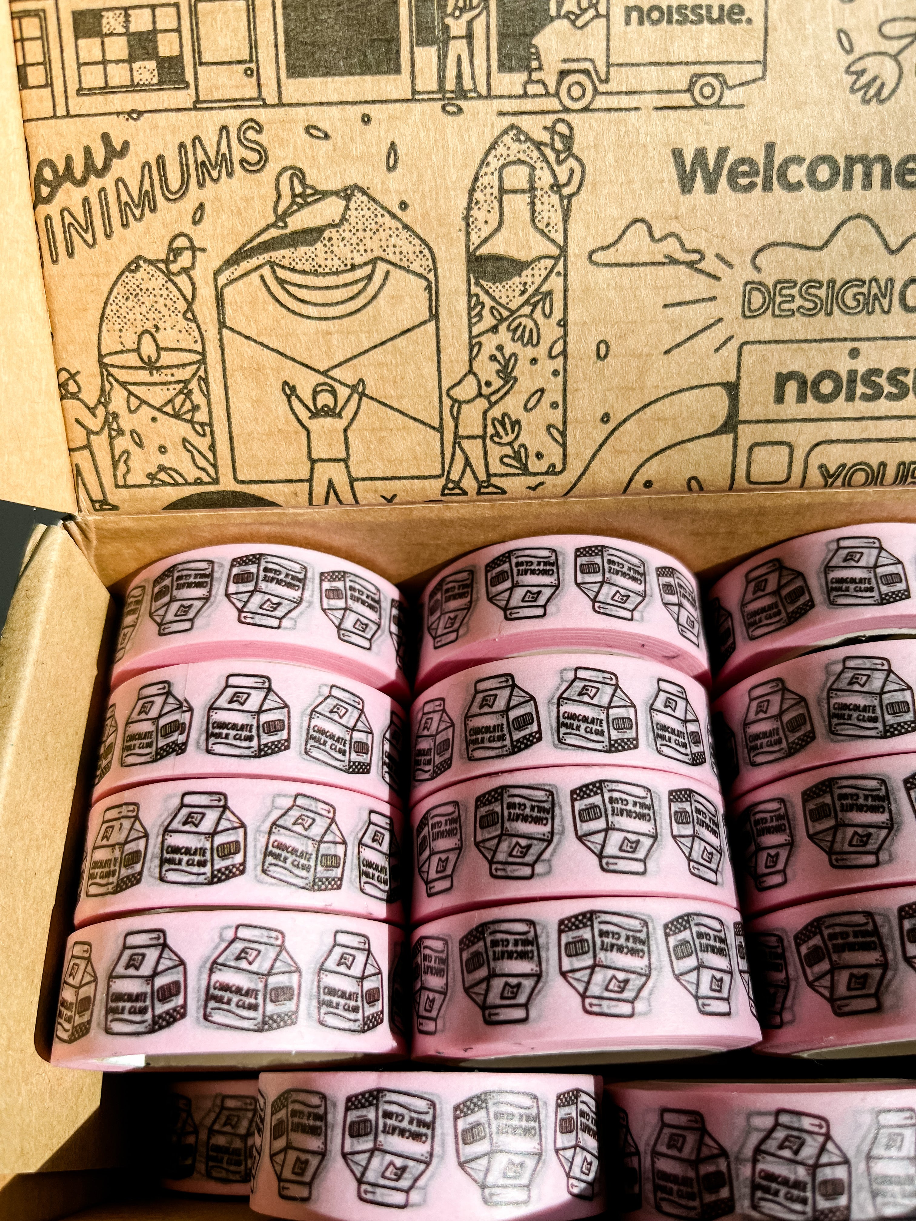 Chocolate Milk Club Washi Tape