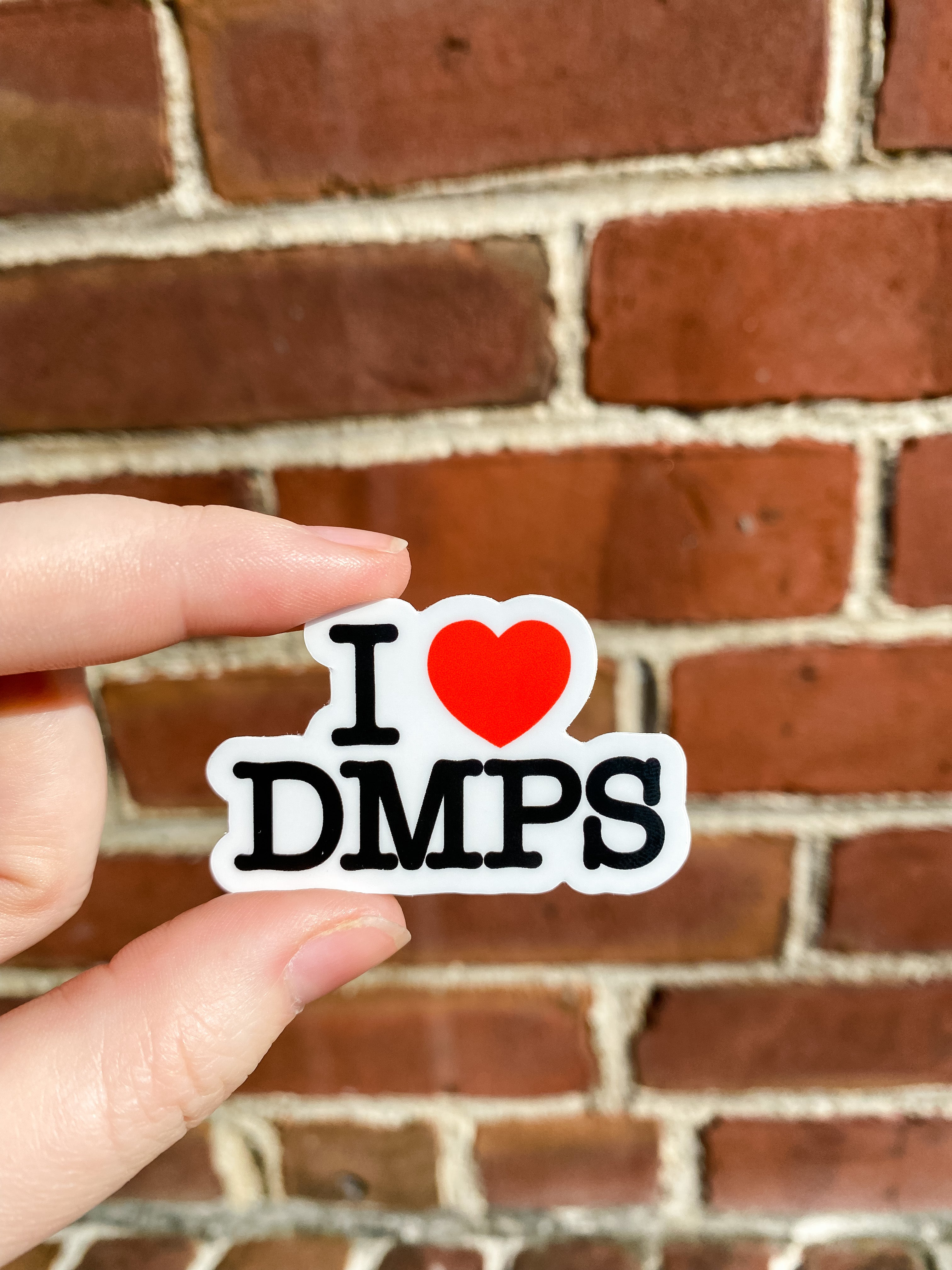 I Heart DMPS Sticker