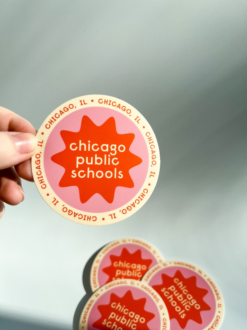 Chicago Public Schools Circle Sticker